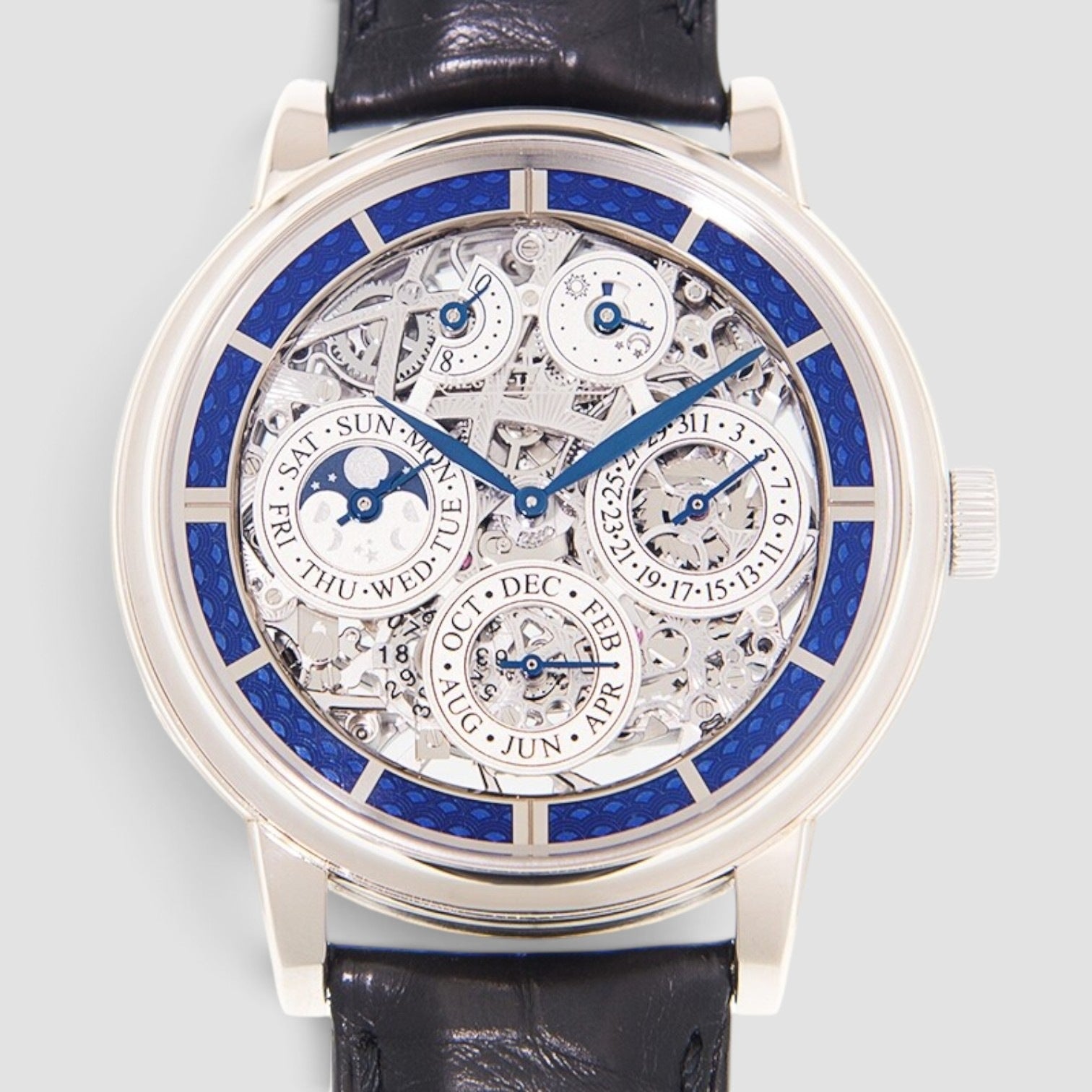 Master Grande Tradition 42mm White Gold Skeleton Perpetual Calendar