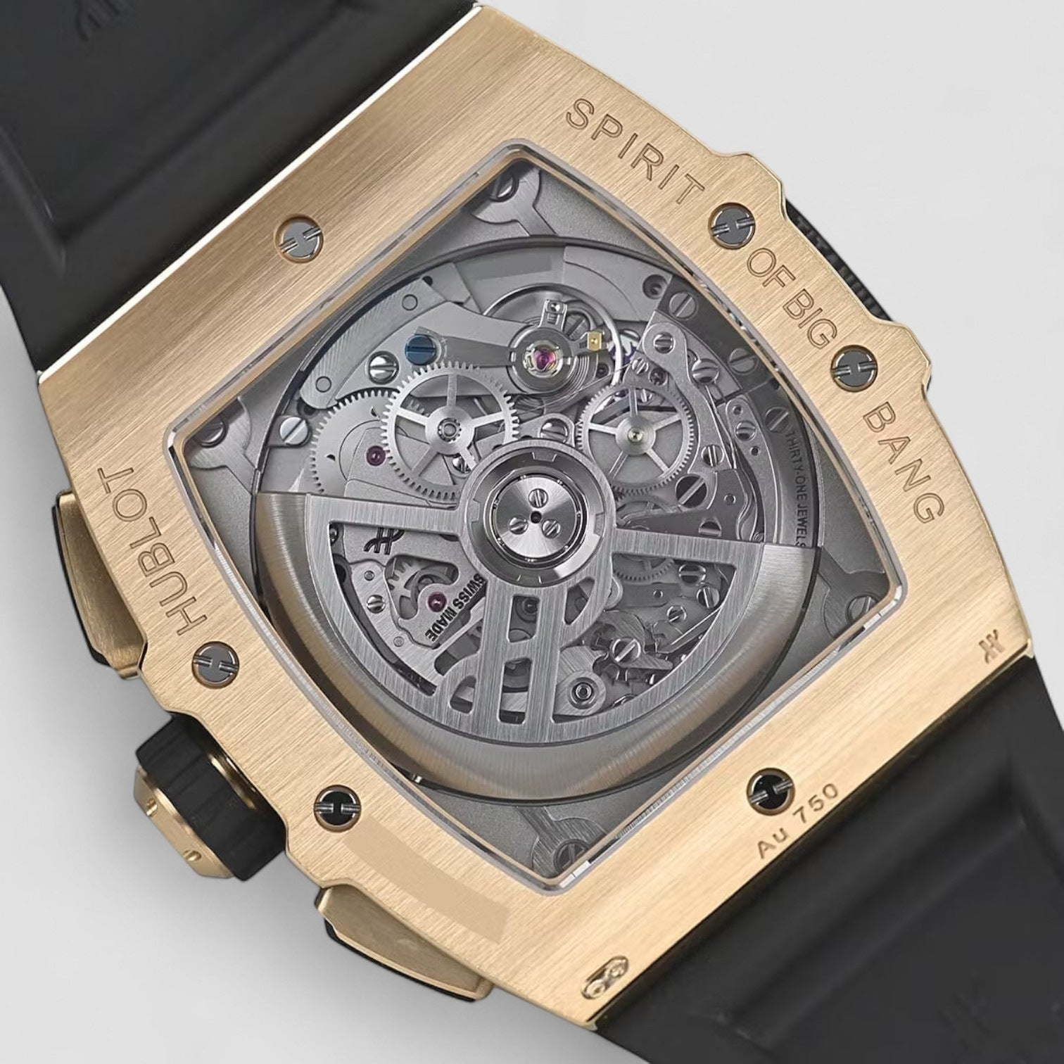 Spirit Of Big Bang 18kt Yellow Gold Chronograph Automatic Men's Watch