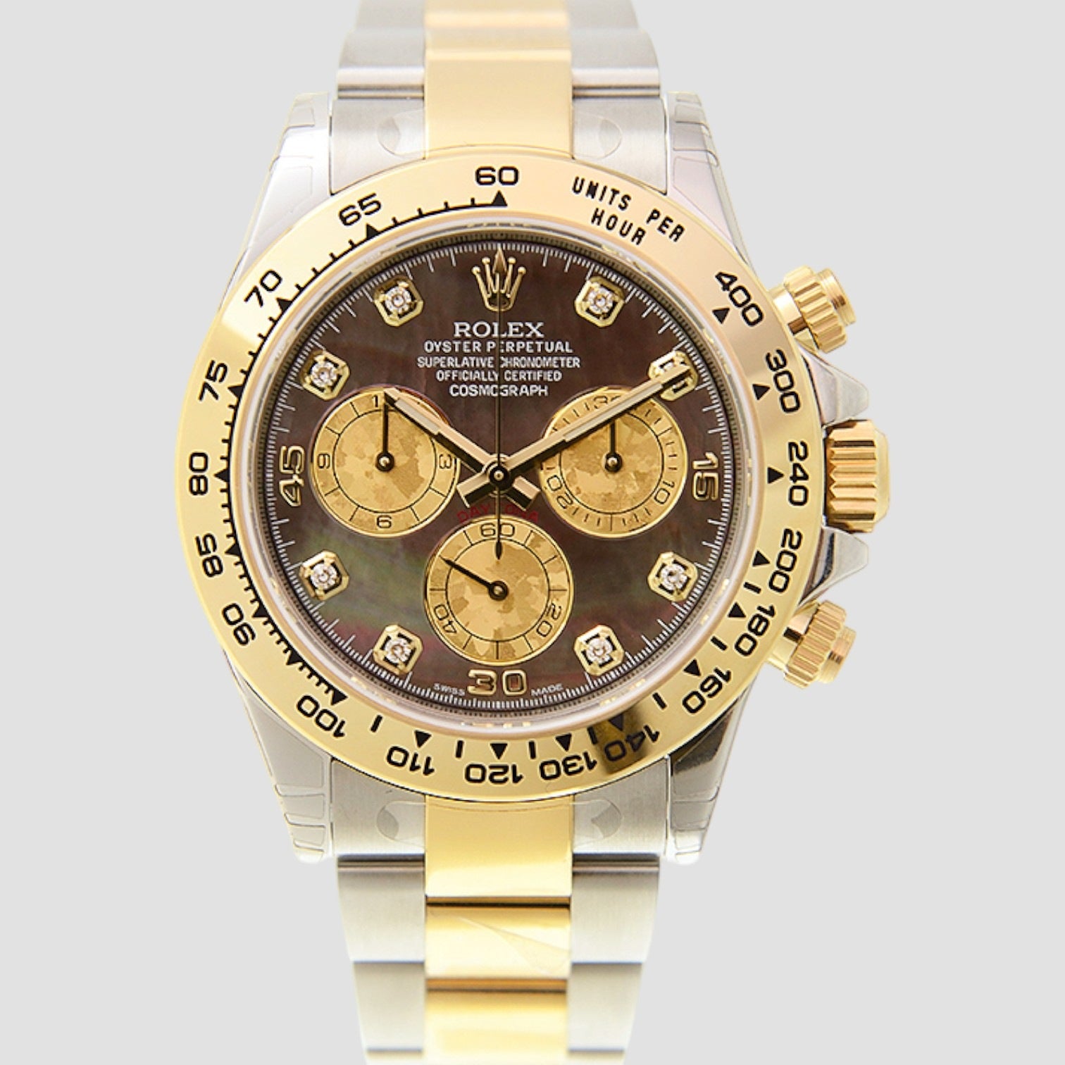 Cosmograph Daytona Multicolor/18 Carat Yellow Gold Ø40 mm