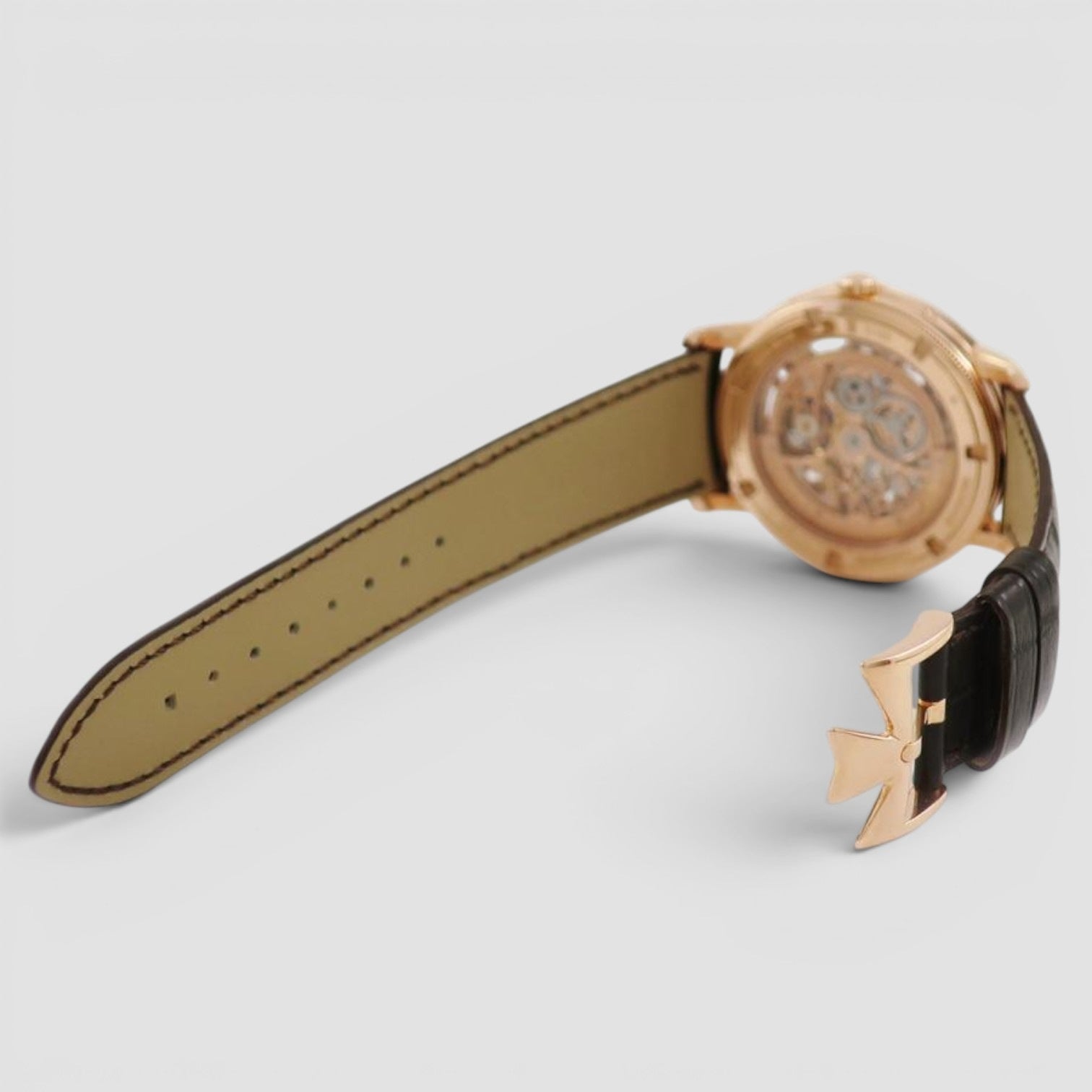 Traditionnelle Skeleton Perpetual Calendar 39mm Rose Gold