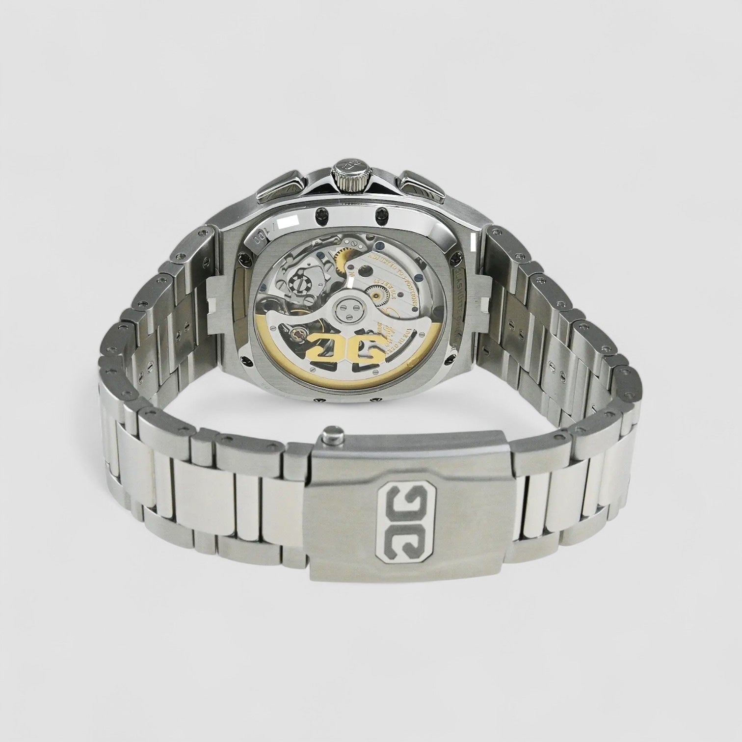 Seventies Chronograph Panorama Date Mens Watch