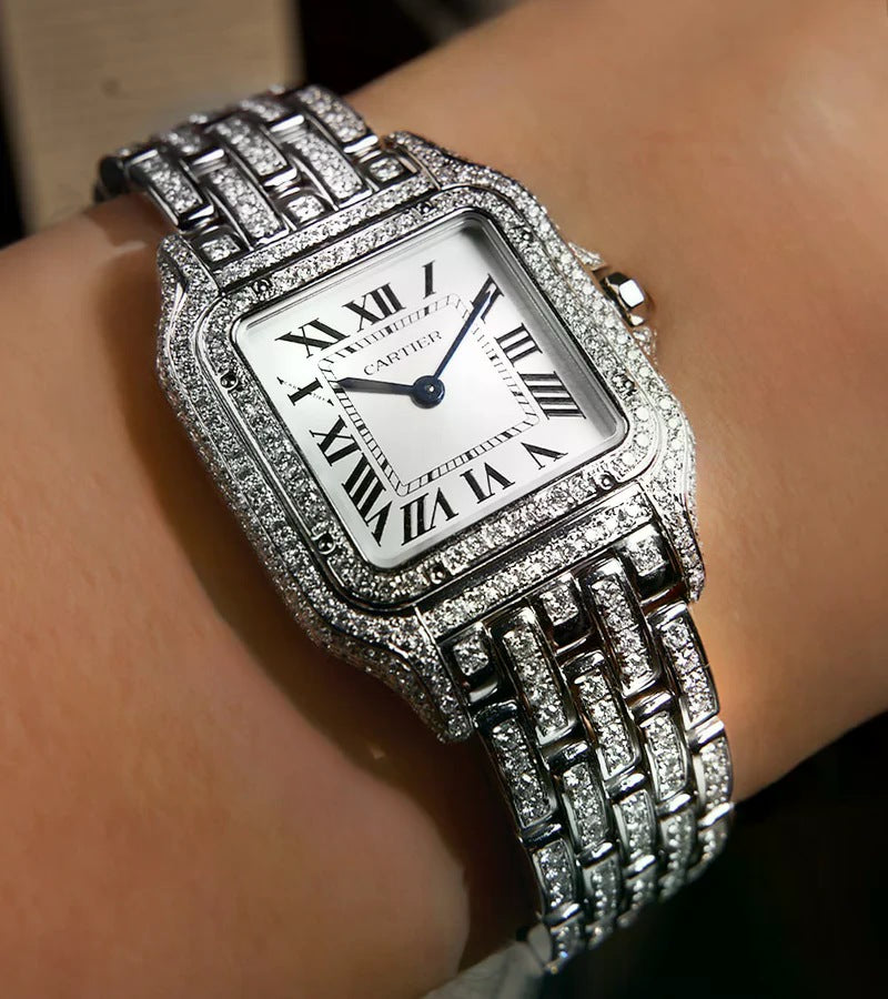 Panthere Steel Custom Diamond-Set Iced Out