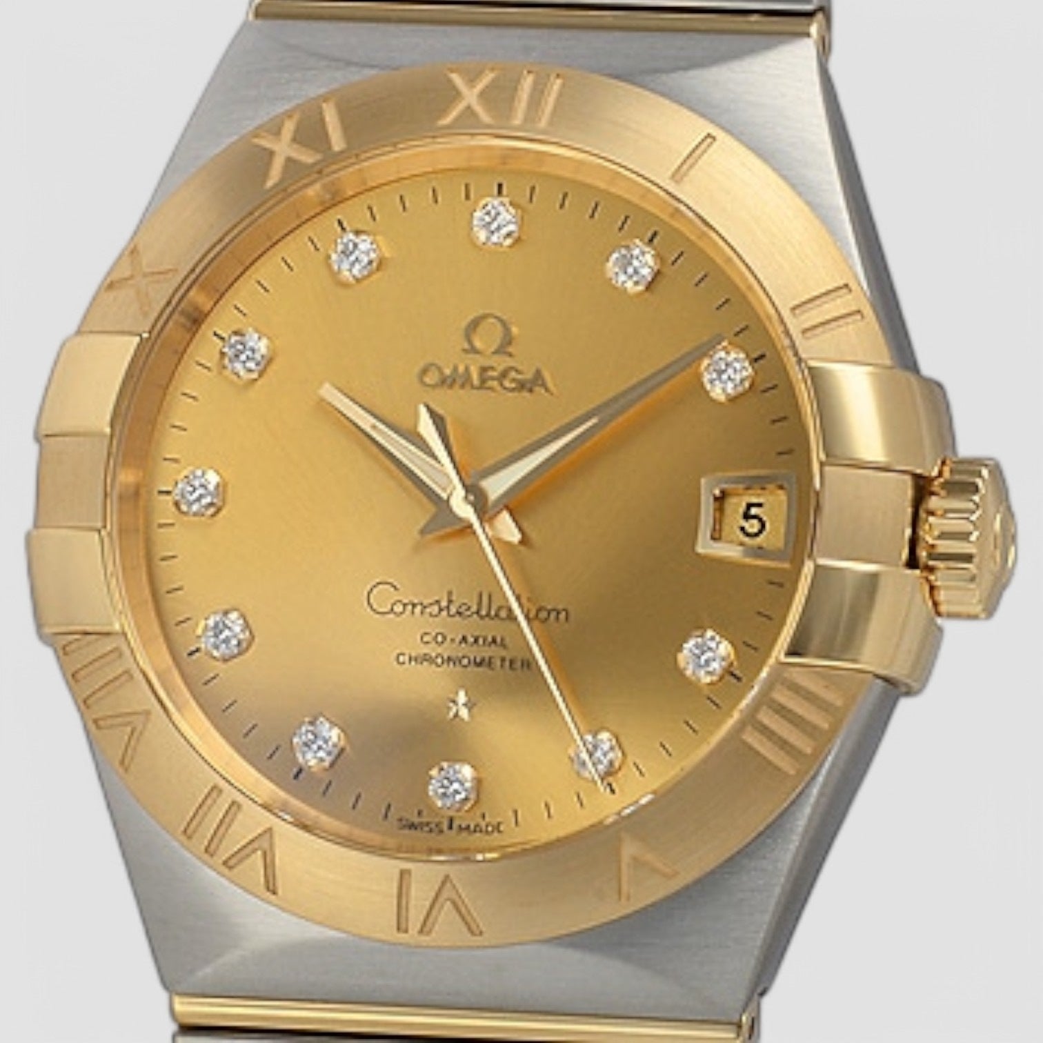 Constellation Co-axial 38mm Yellow Gold