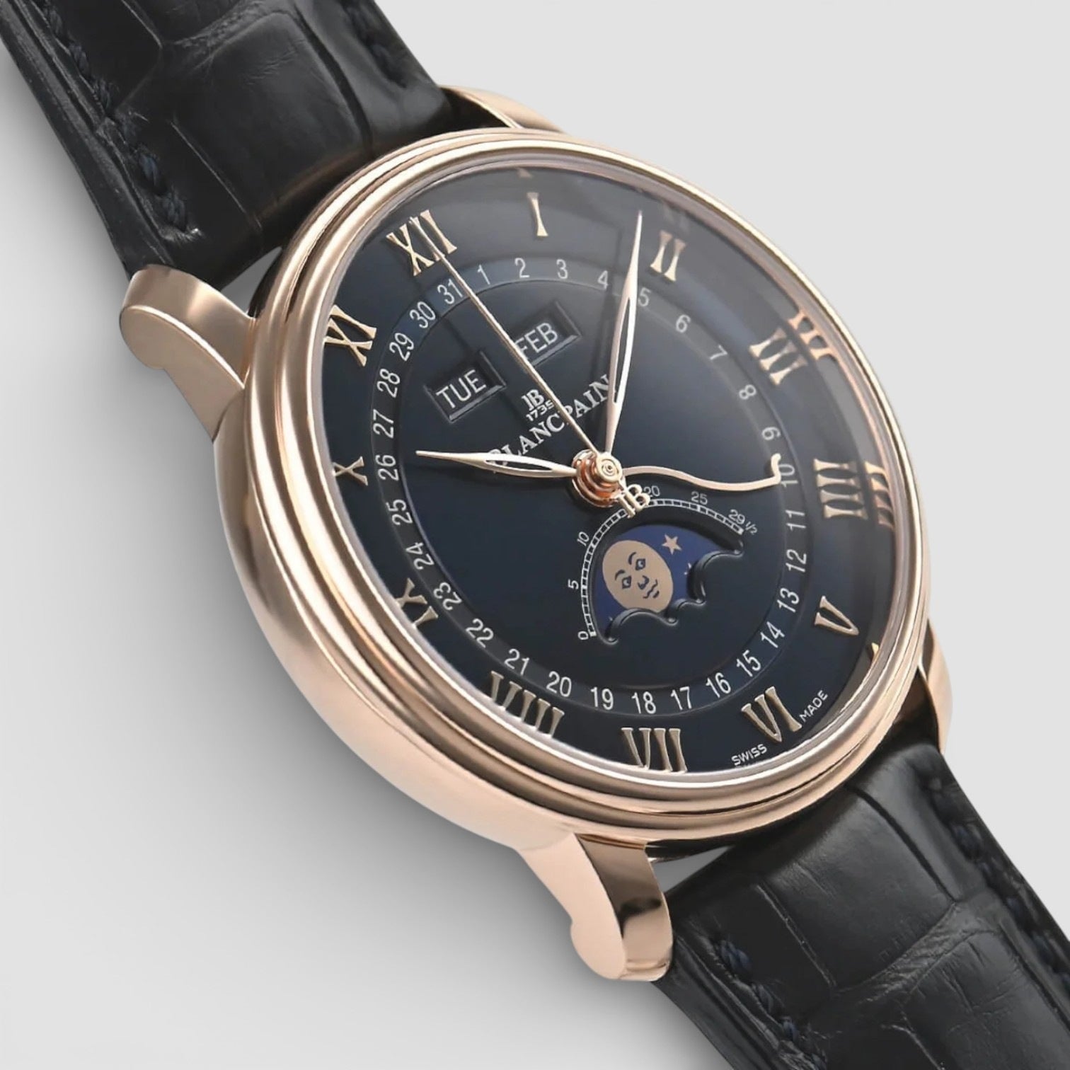 Complete Calendar 40 Mm Villeret Moonphase
