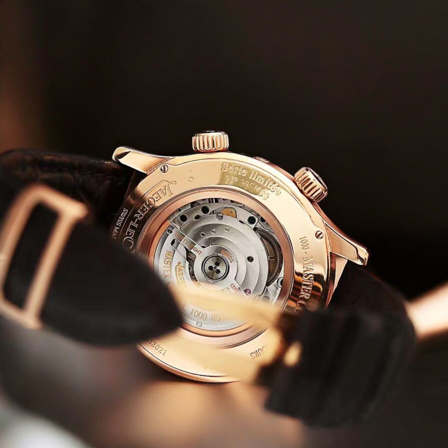 Master World Geographic 18K Rose Gold Limited White Dial 41.5MM