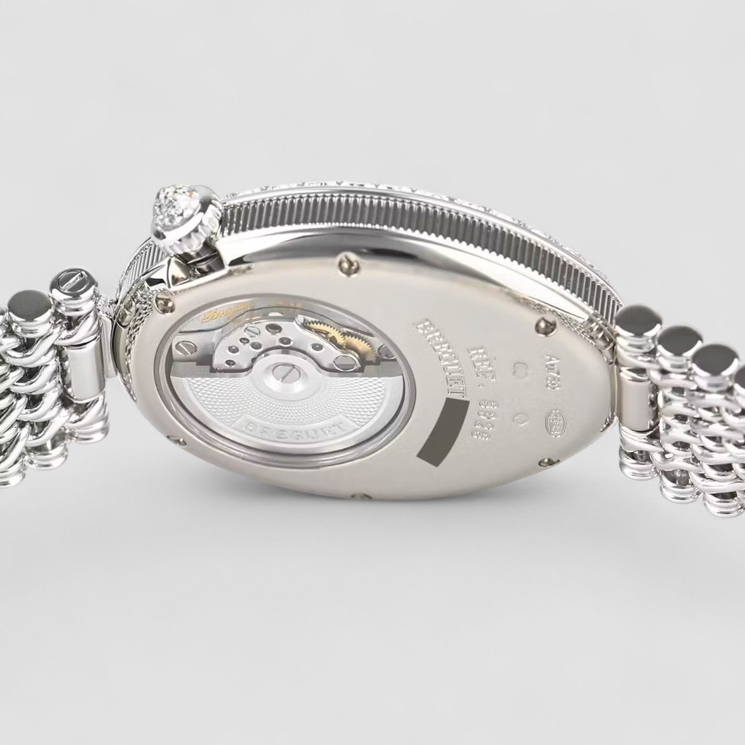 Reine de Naples 8928 White Gold Women's Watch