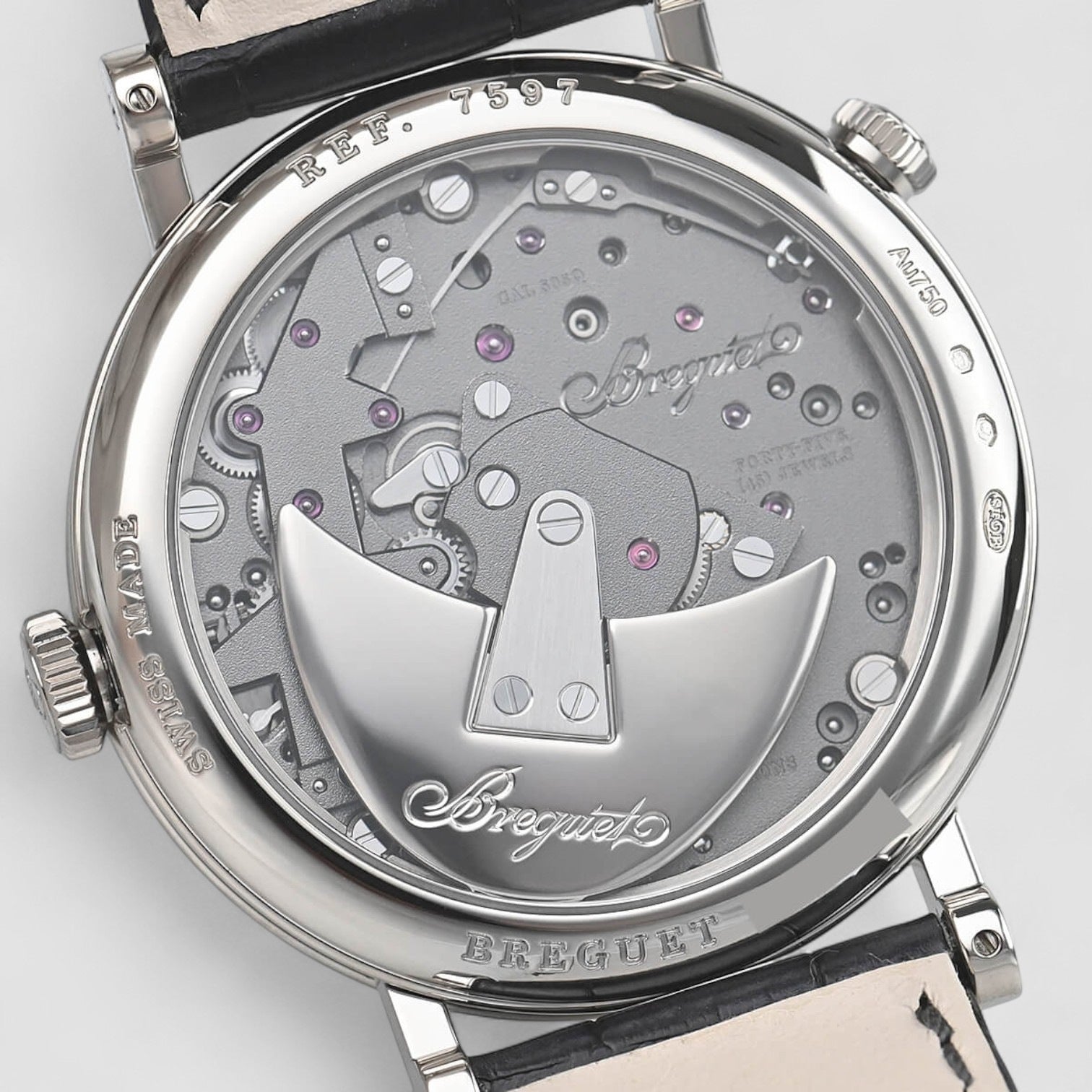 La Tradition 7957 Quantieme Retrograde 18k White Gold Full Set