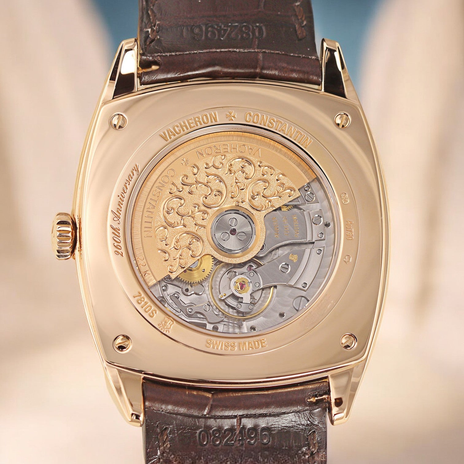 Harmony Dual Time 18K Rose Gold Anniversary