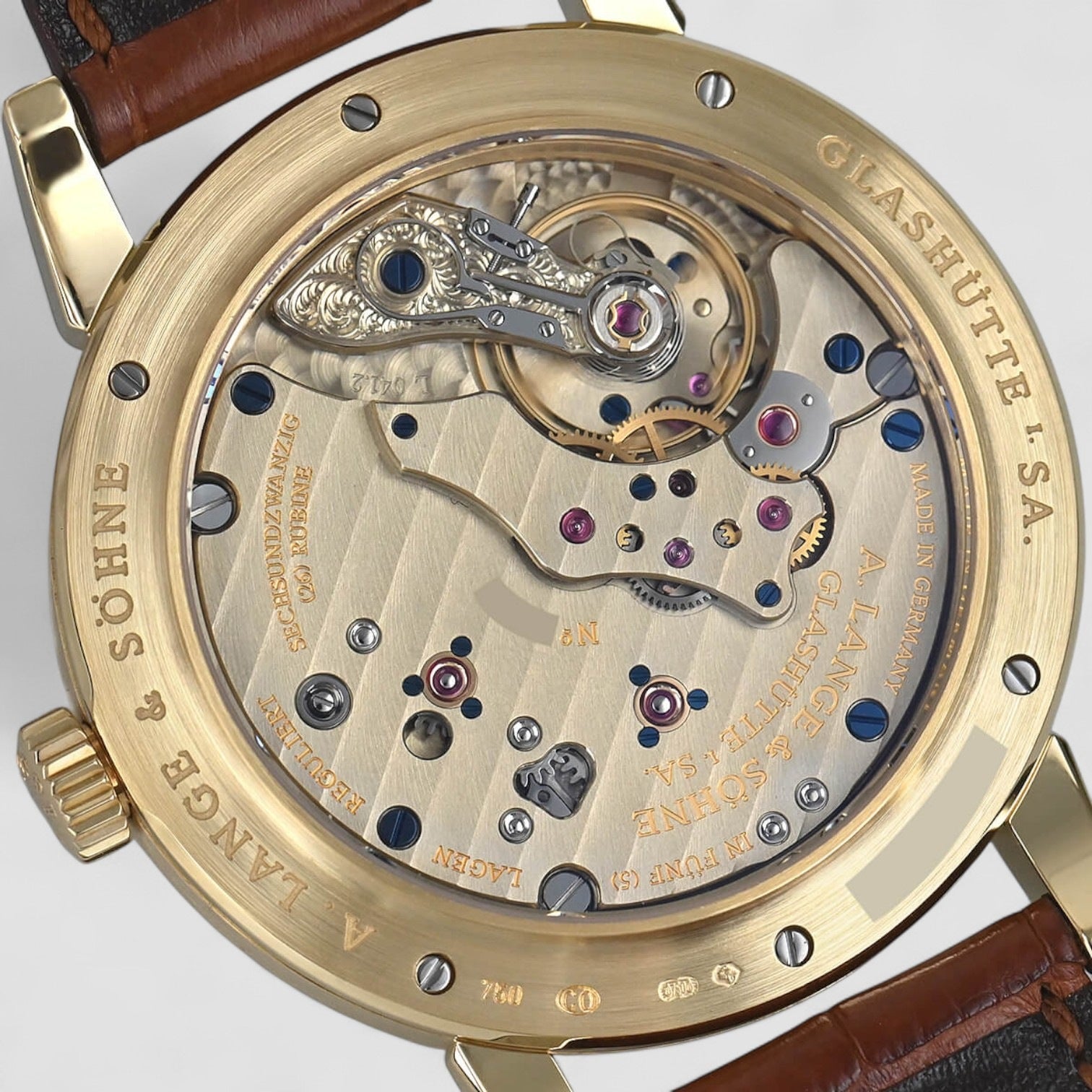 Richard Lange 18K Yellow Gold FULL SET