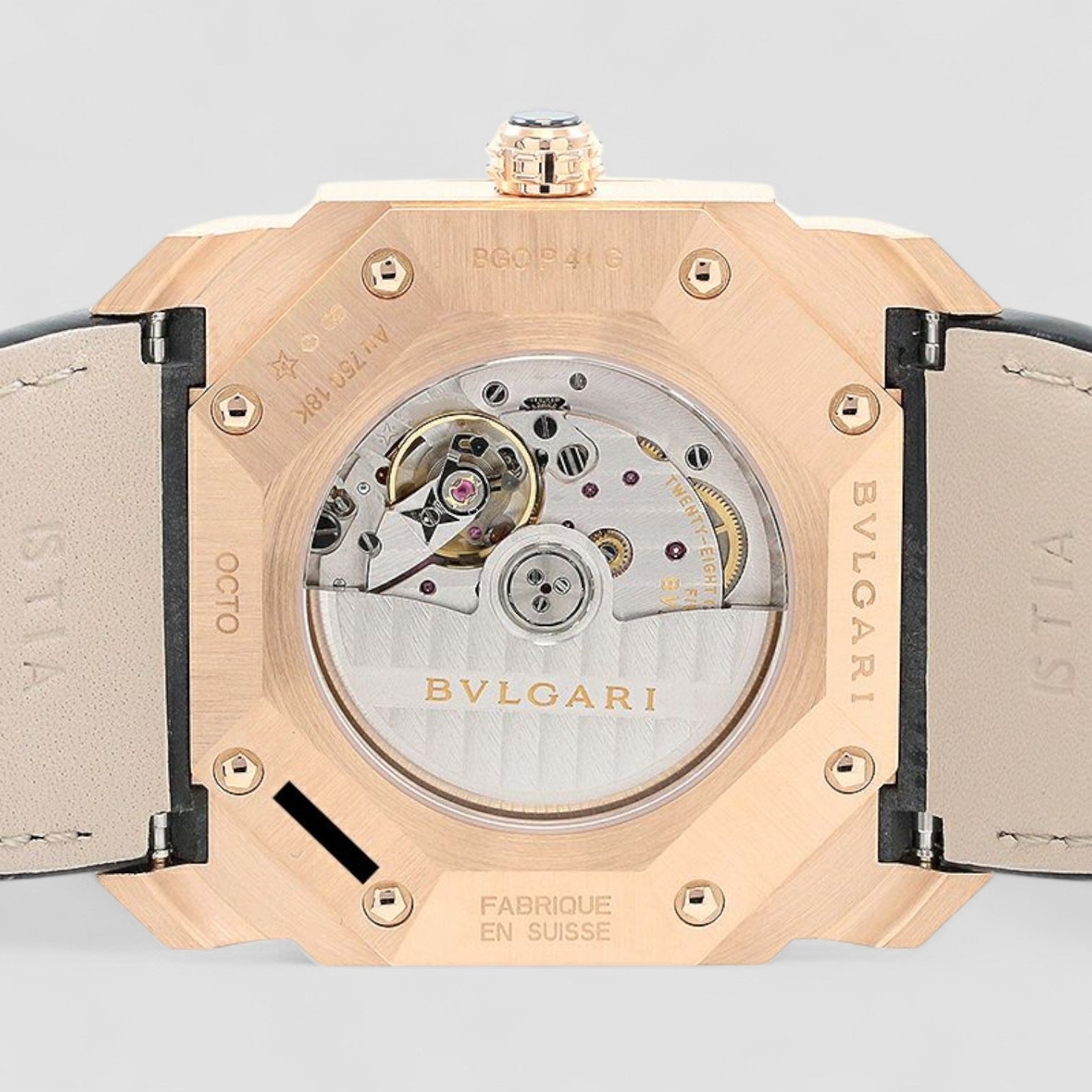 Octo Solotempo Black Dial Automatic Men's Watch