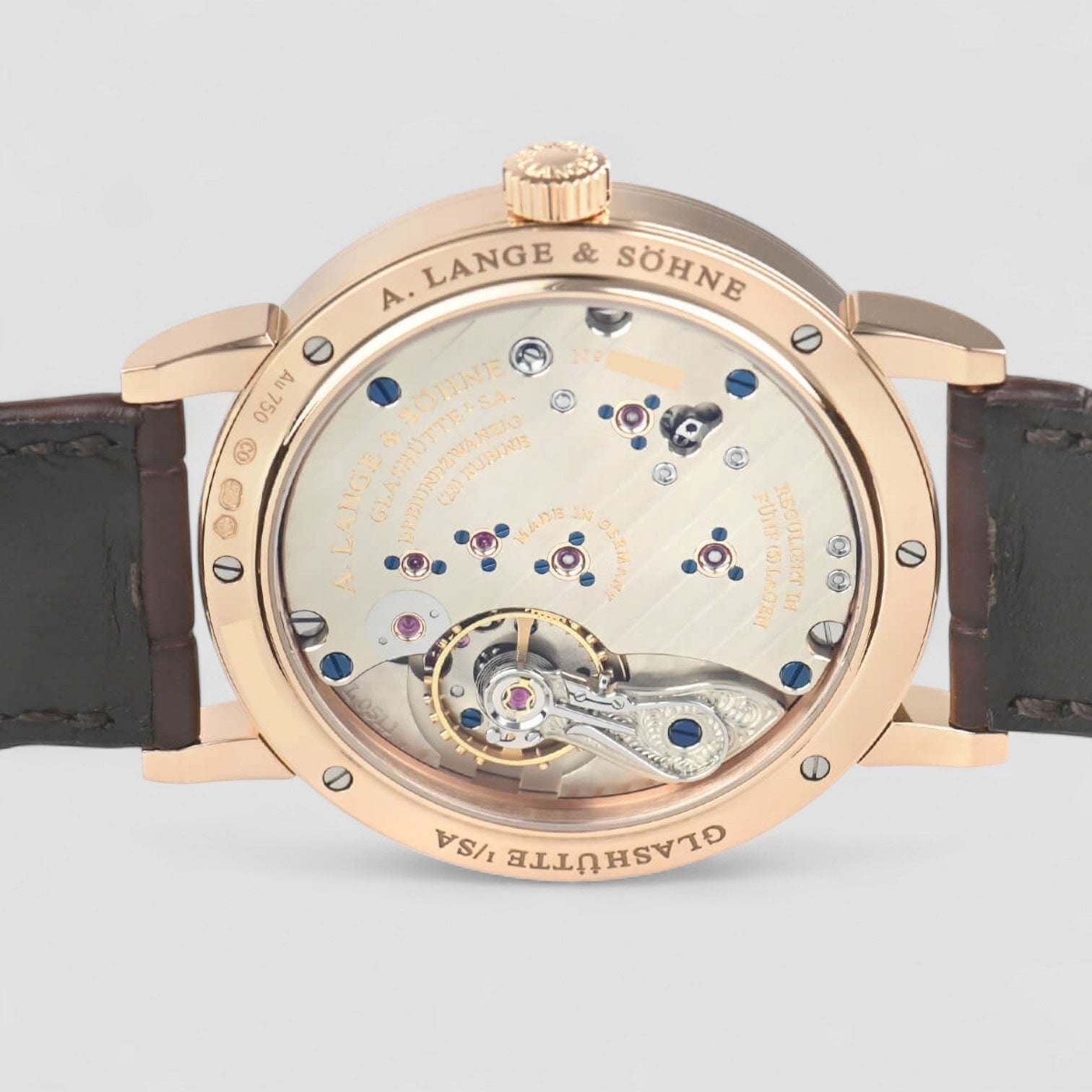 1815 18K Rose Gold Silver Dial 38.5mm