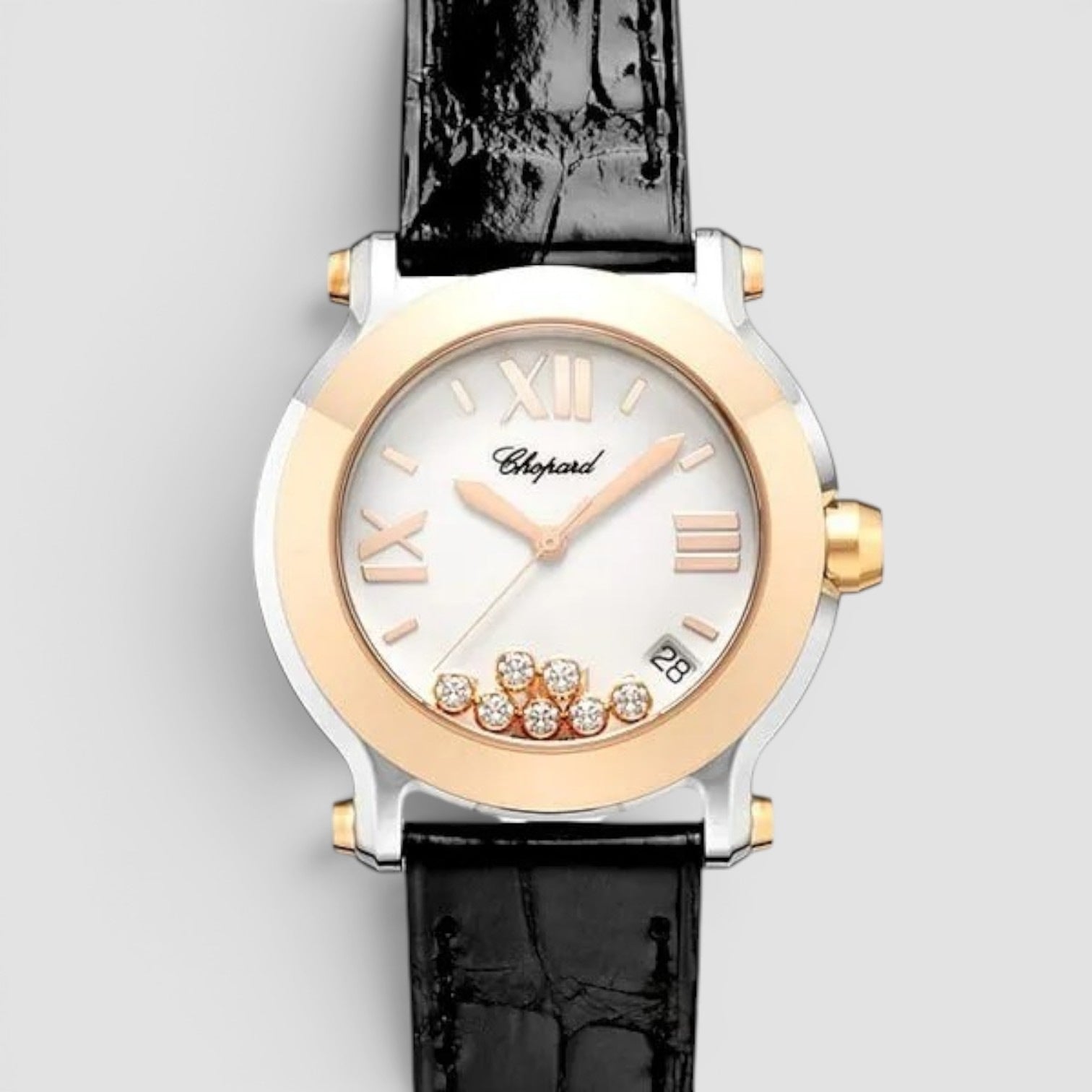 Happy Sport Steel & Rose Gold