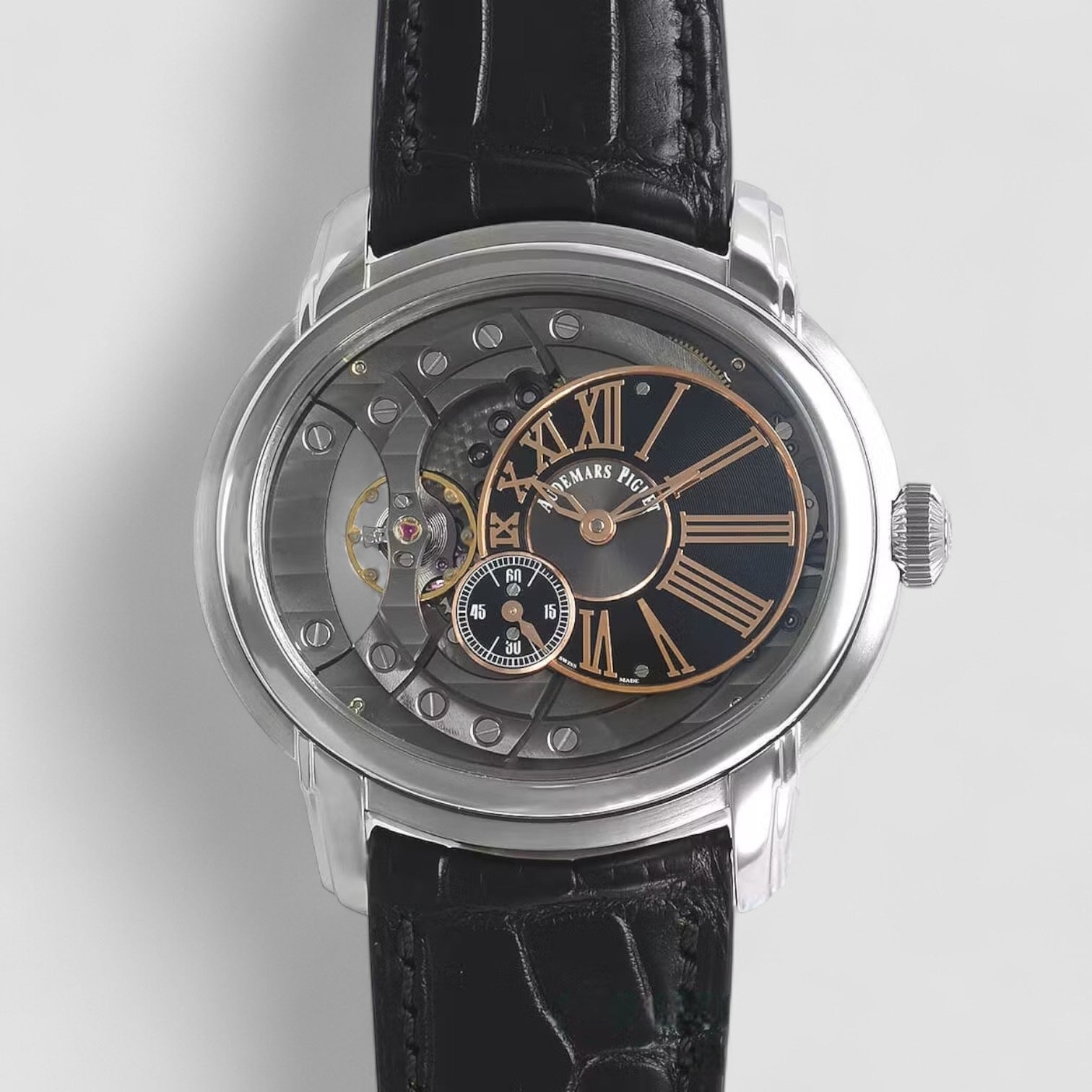 Millenary Automatic Skeleton SS / Leather