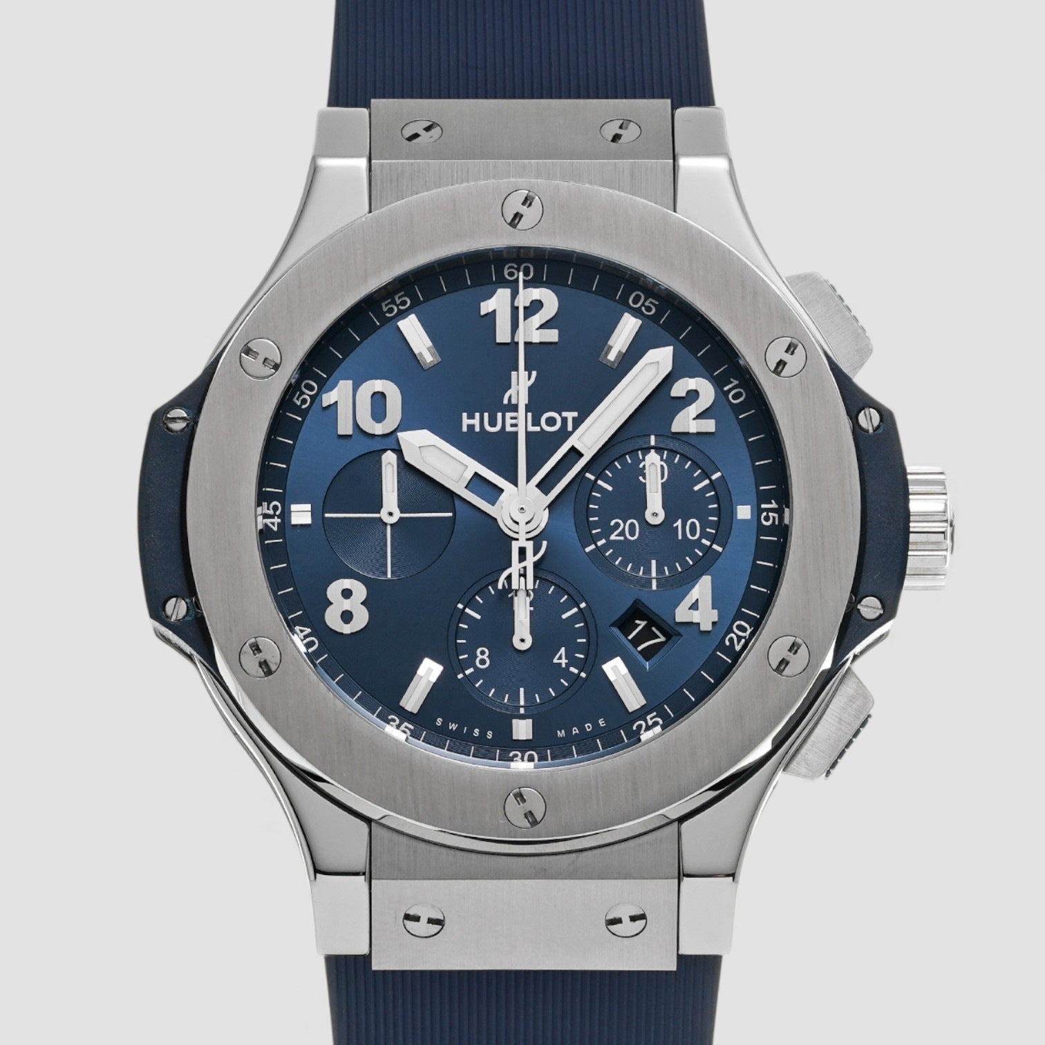 Big Bang Chronograph Automatic Blue Dial Men's Watch