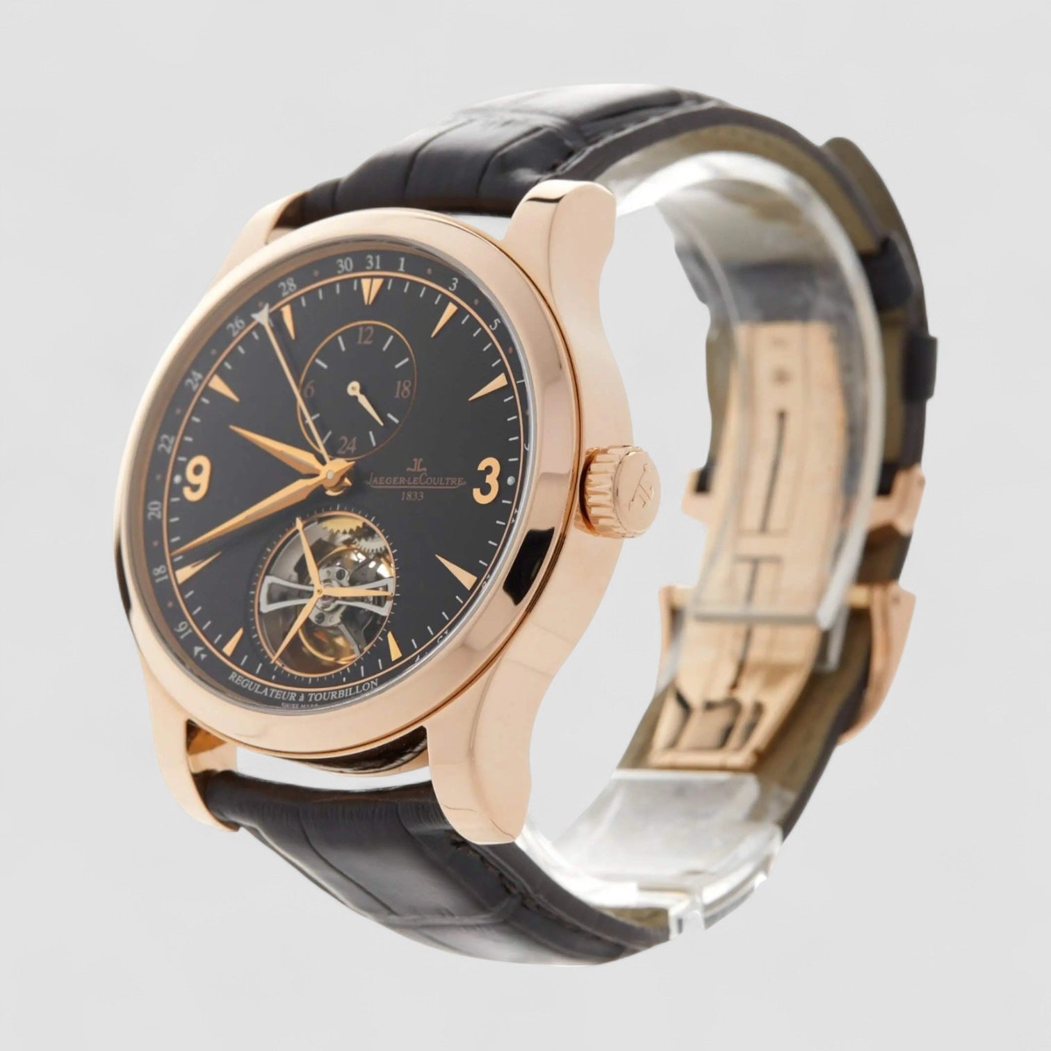 Master Grand Tourbillon 18K Rose Gold / Brown Dial
