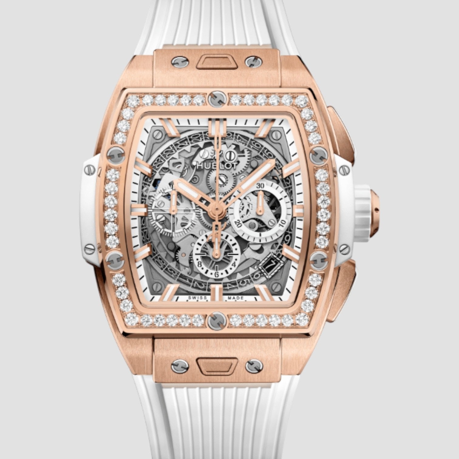 Spirit of Big Bang King Gold White Diamonds 42mm