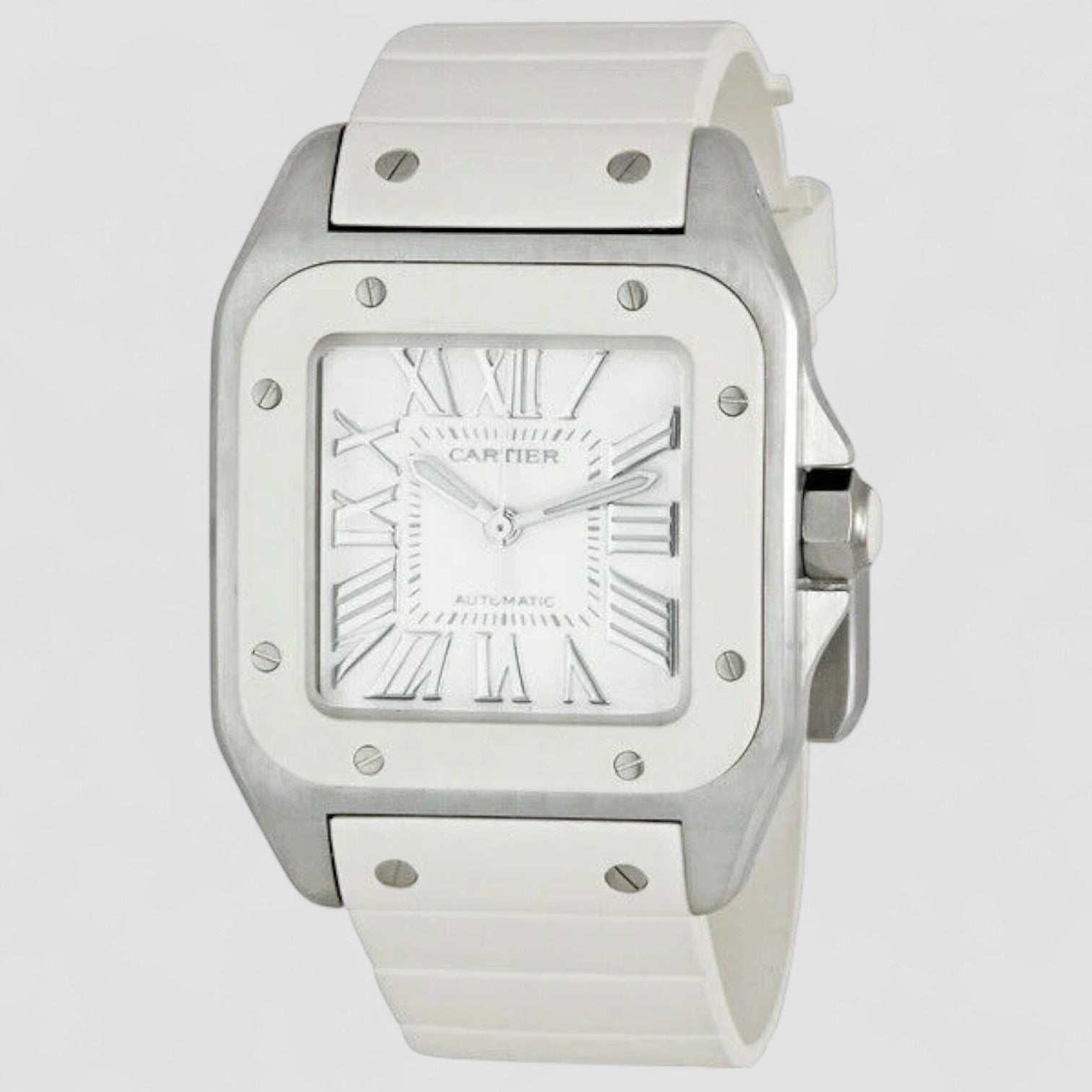 Santos 100 Midsize White Rubber