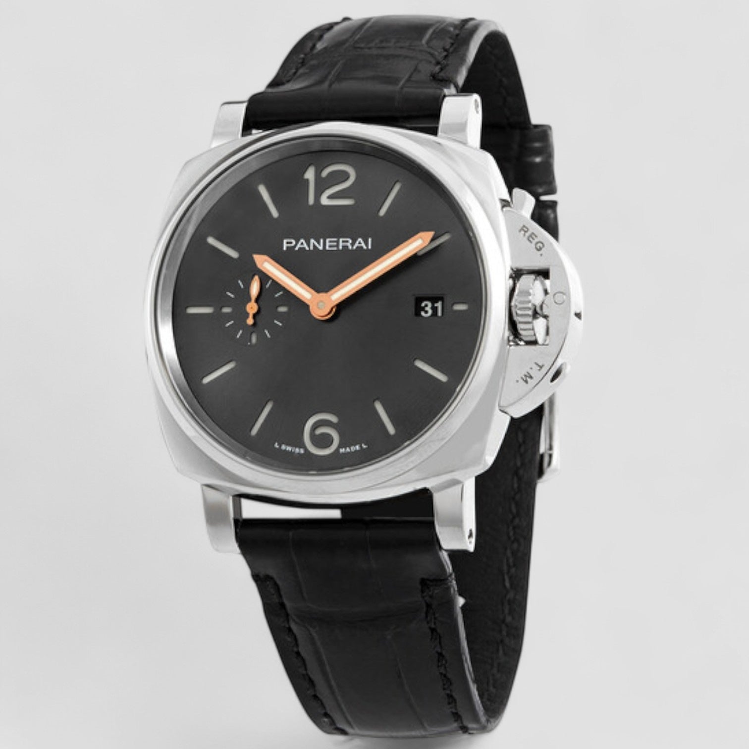 Luminor Due 42 Automatic Anthracite Dial Men's Watch