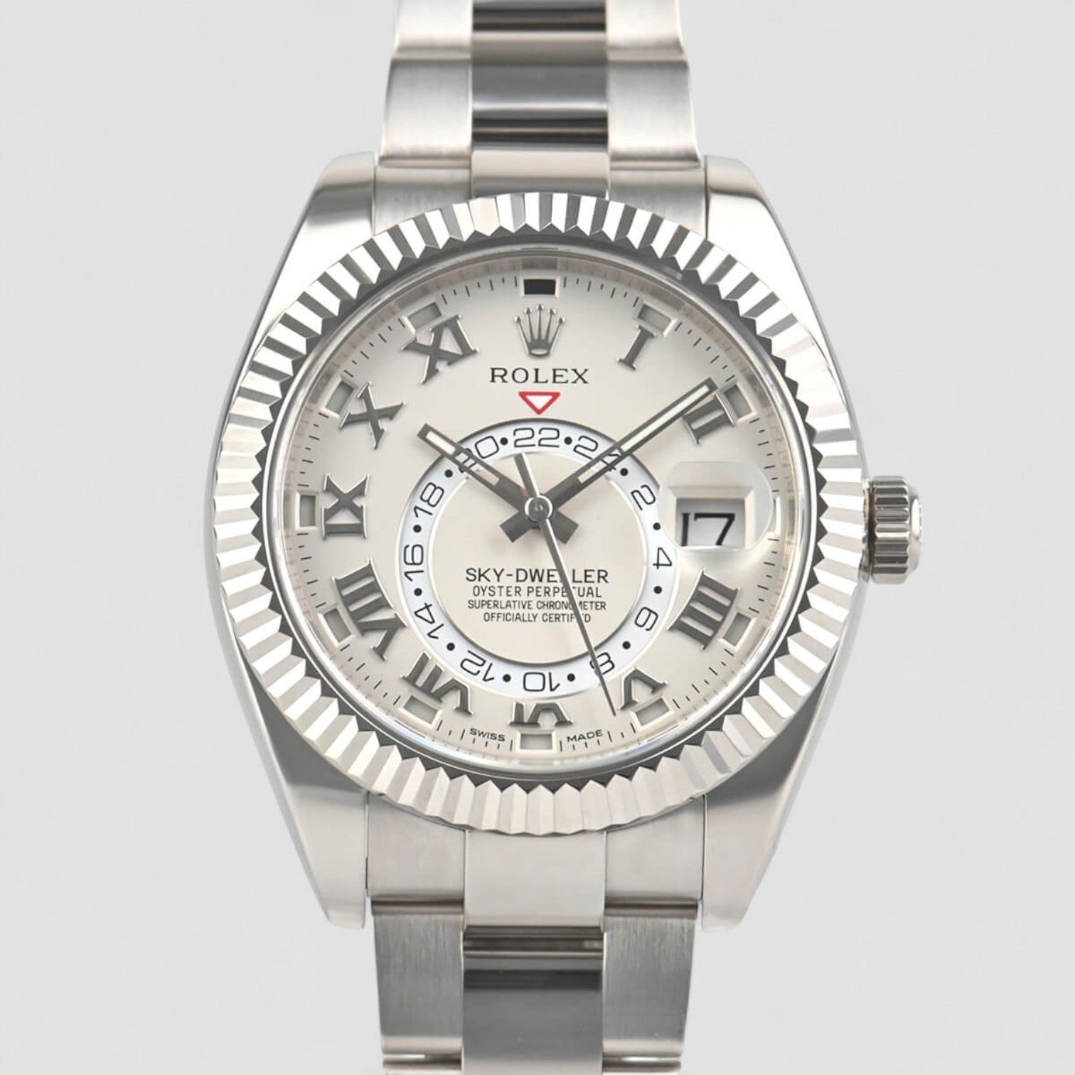 Sky Dweller 18K White Gold / White Gold