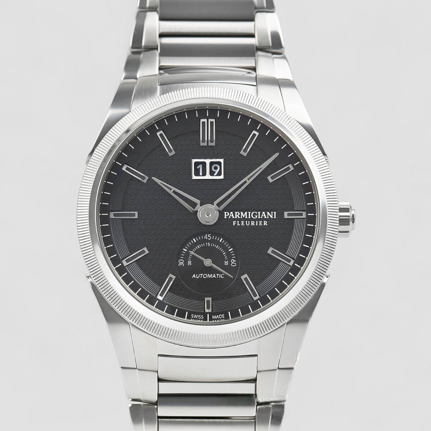 Tonda GT Big Date SS Black Dial