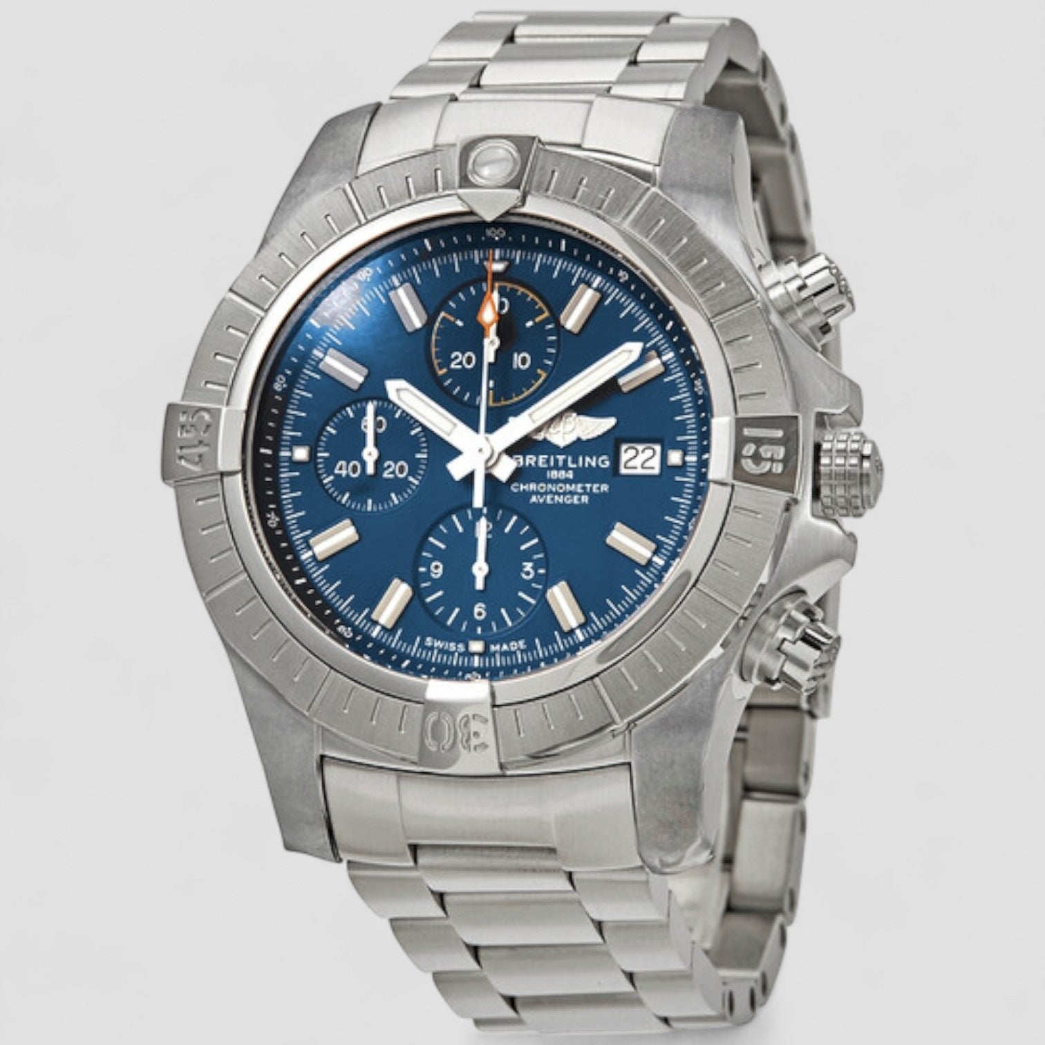 Avenger Chronograph Automatic Blue Dial Men's Watch