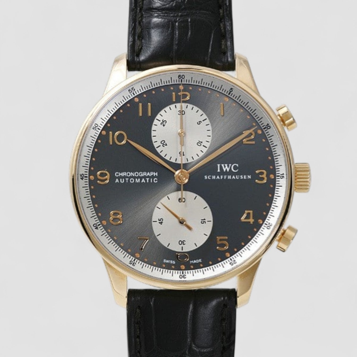 Portuguese Chronograph "JACKIE CHAN Charitable Foundation" 18k RG Limit