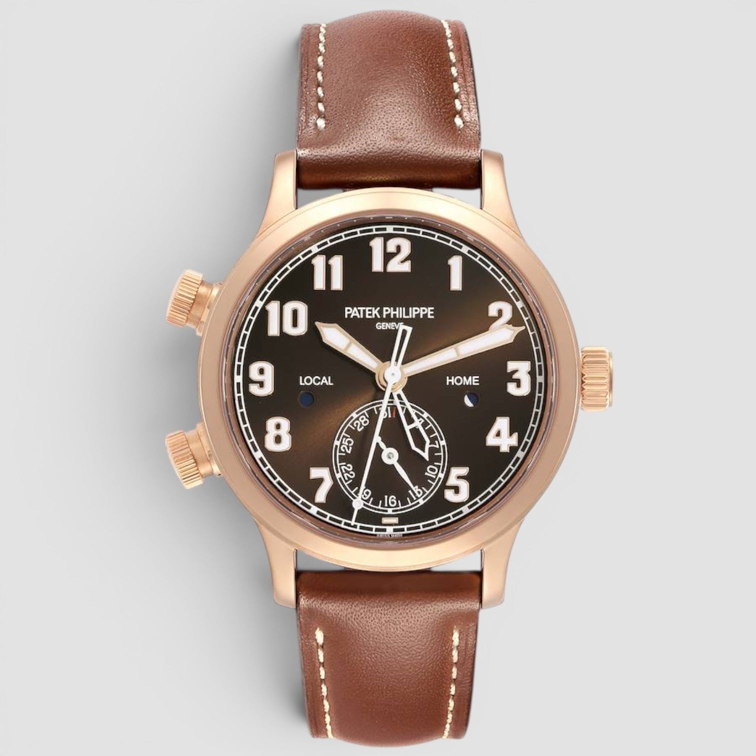 Calatrava Pilot Travel Time – Rose Gold