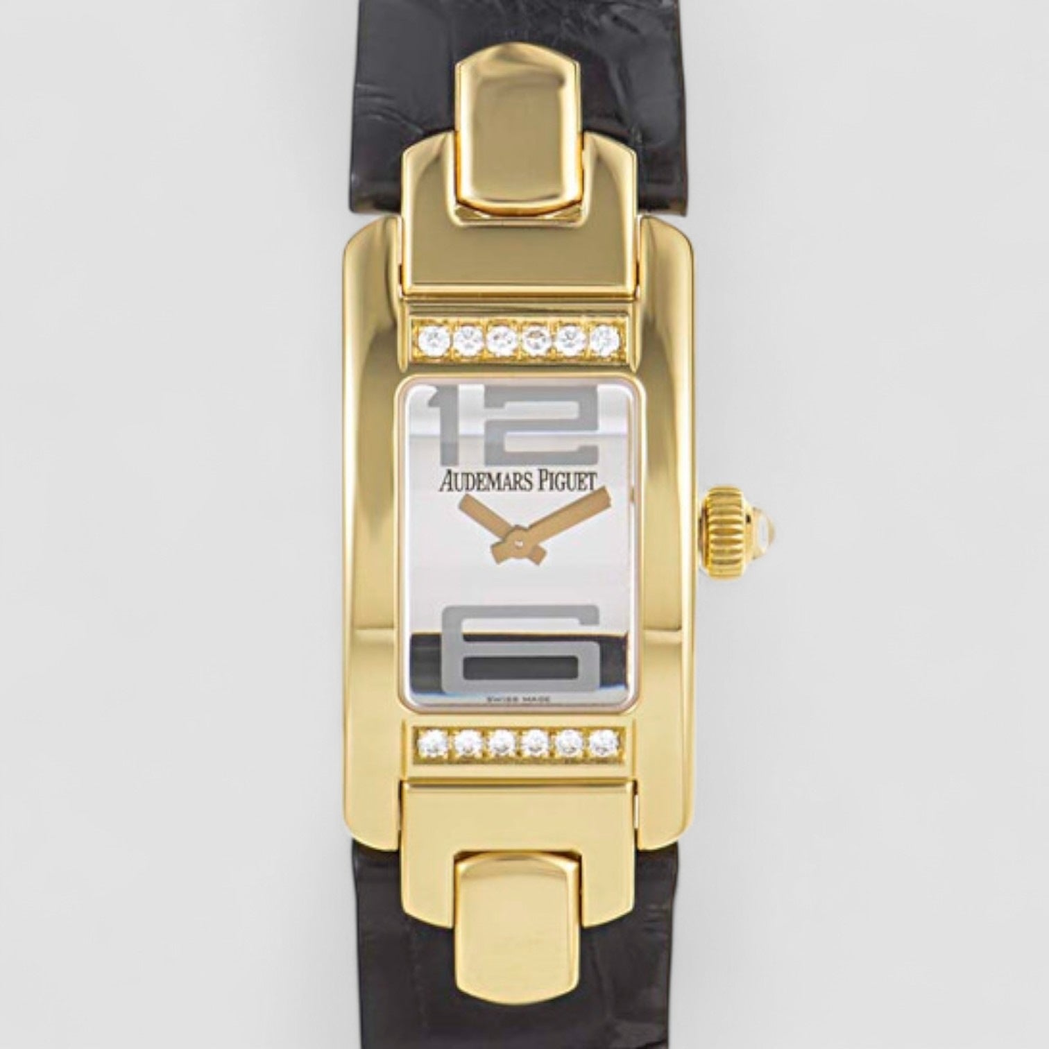 Promesse Diamond Yellow Gold Ladies Watch