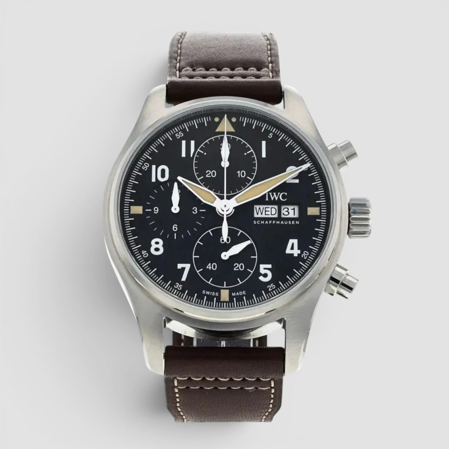 Pilot’s Watch Spitfire Chronograph 41mm Steel Black Dial