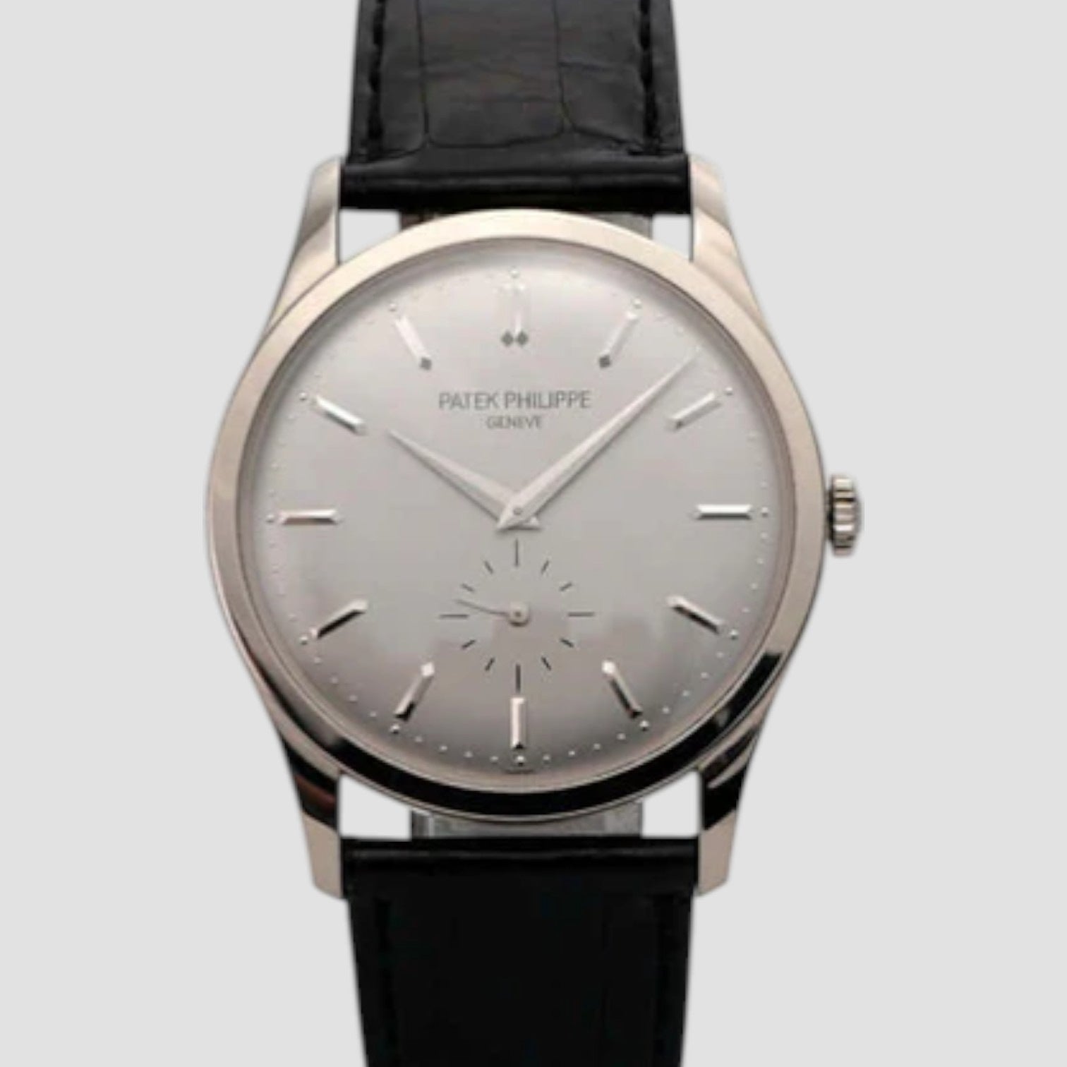 Calatrava 18K White Gold 37mm Watch