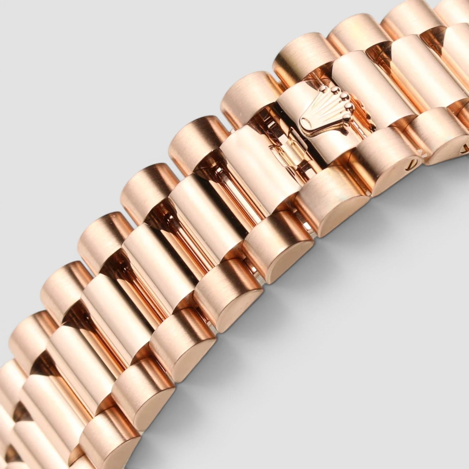 Day-Date II 41mm 18K Everose Gold Chocolate Roman Dial