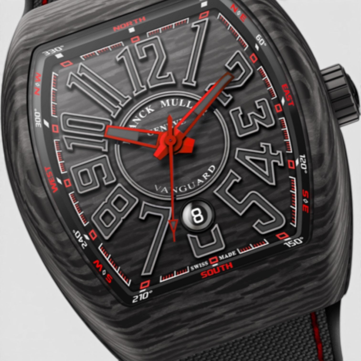 Vanguard Carbon Fiber Black Dial