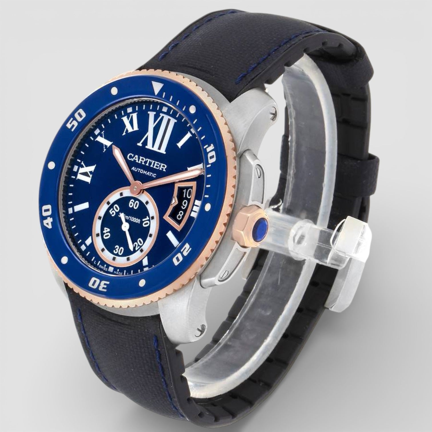 Calibre De Cartier Diver Blue