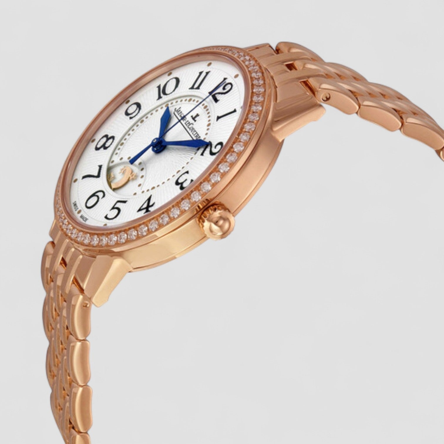 Rendez-Vous Silver Dial 18kt Rose Gold Ladies Watch