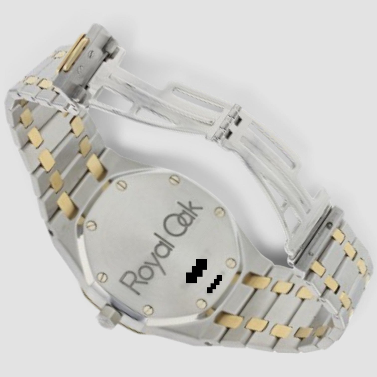 Royal Oak Dual Time 36mm Steel & Yellow Gold Grey Dial
