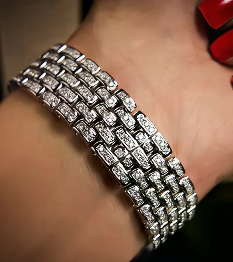 Panthere Steel Custom Diamond-Set Iced Out