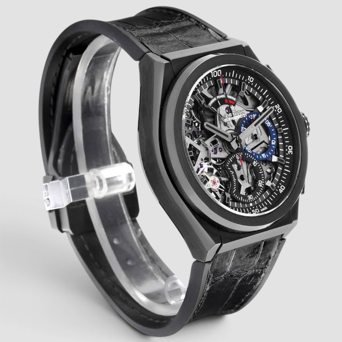 Defy El Primero 21 Ceramic Skeleton Chronograph