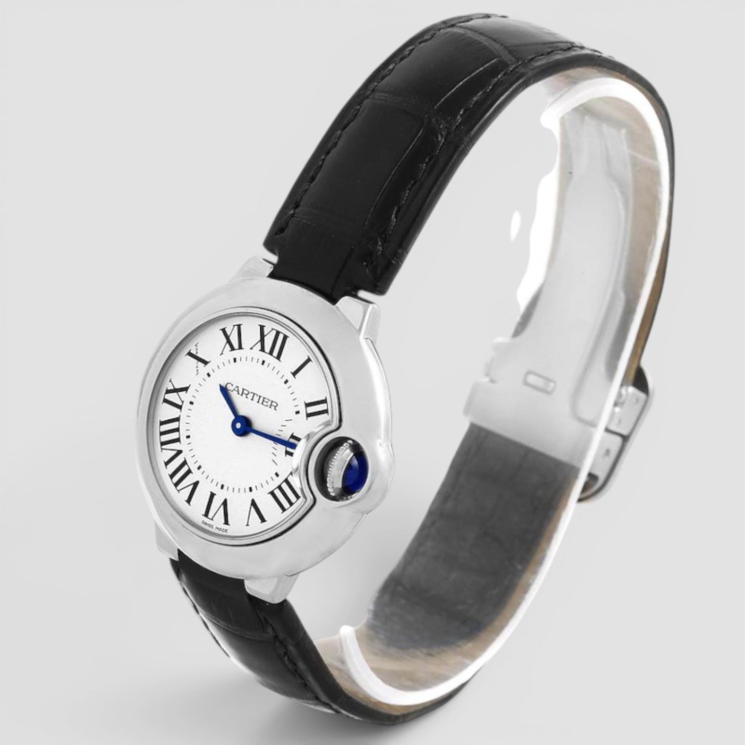 Ballon Bleu de Cartier 28mm Stainless Steel Silver Dial