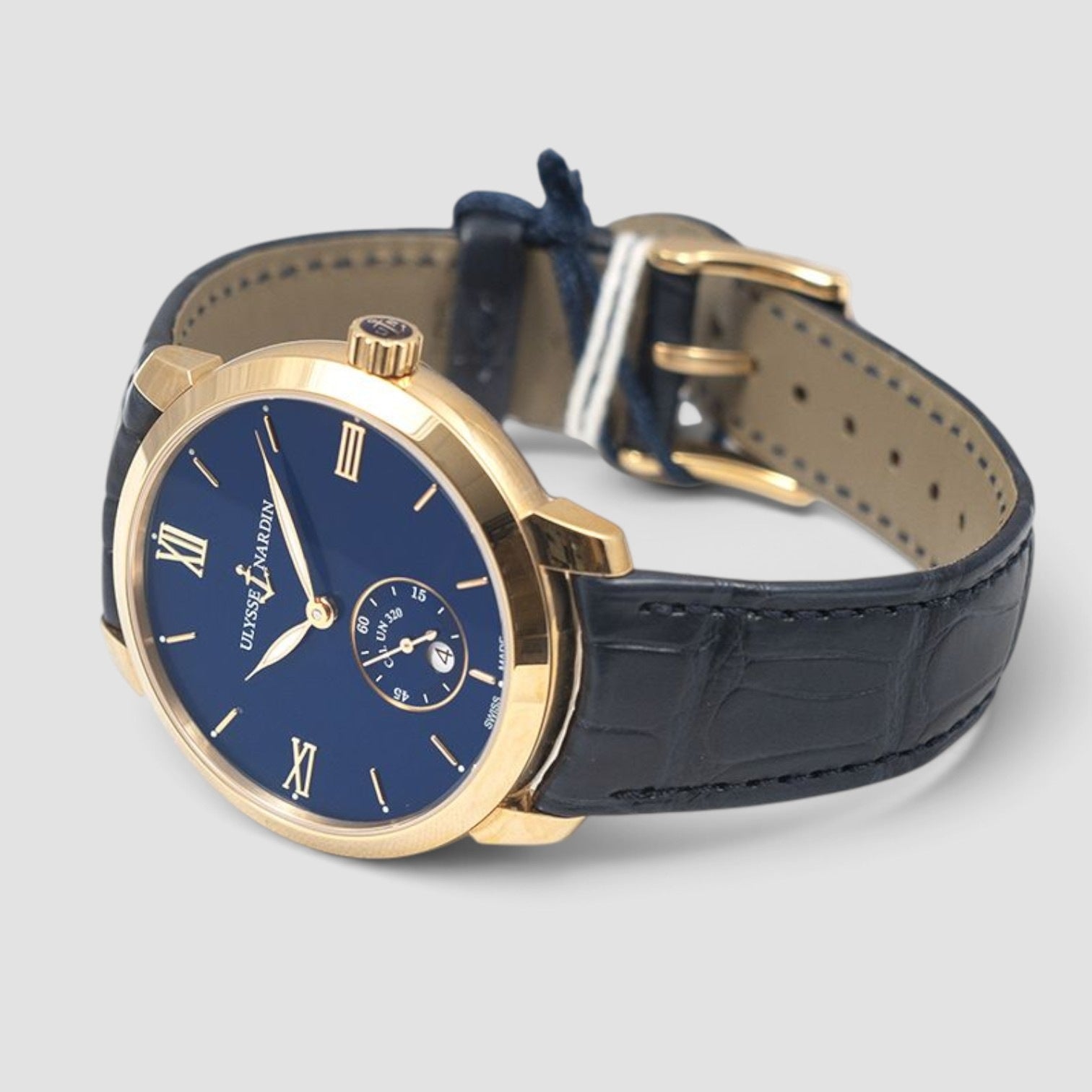 Classico Rose Gold Automatic Blue Dial Men's Watch