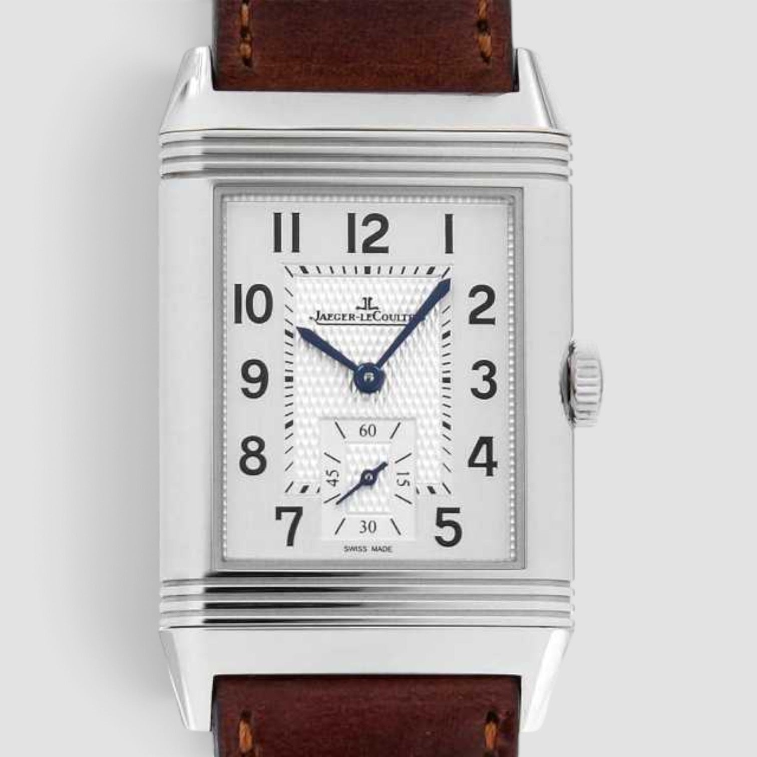 Reverso Classic Small 45mm Steel Silver Dial