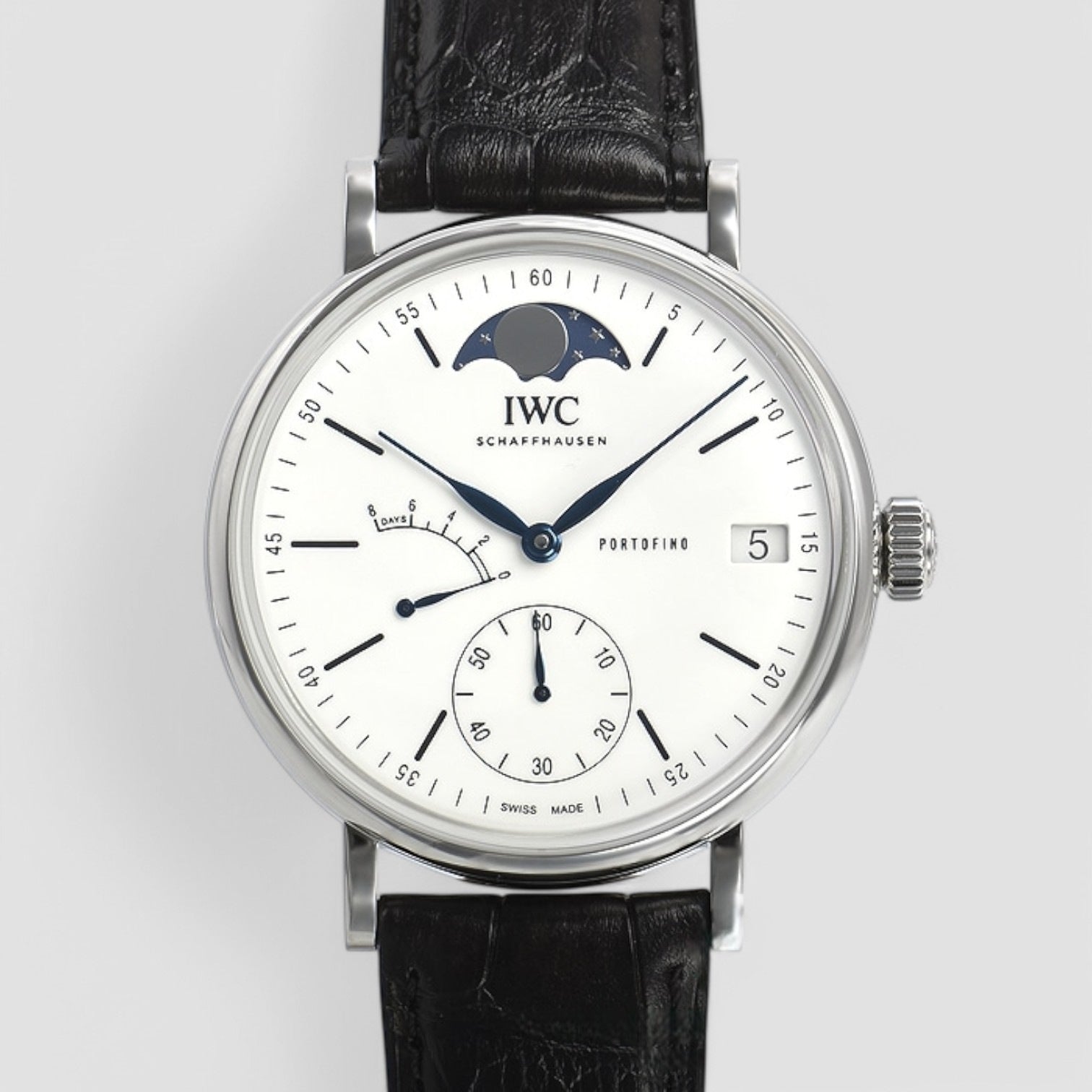 Portofino Hand Wound Eight Days "150 Years" Enamel Dial LIMITED EDITION