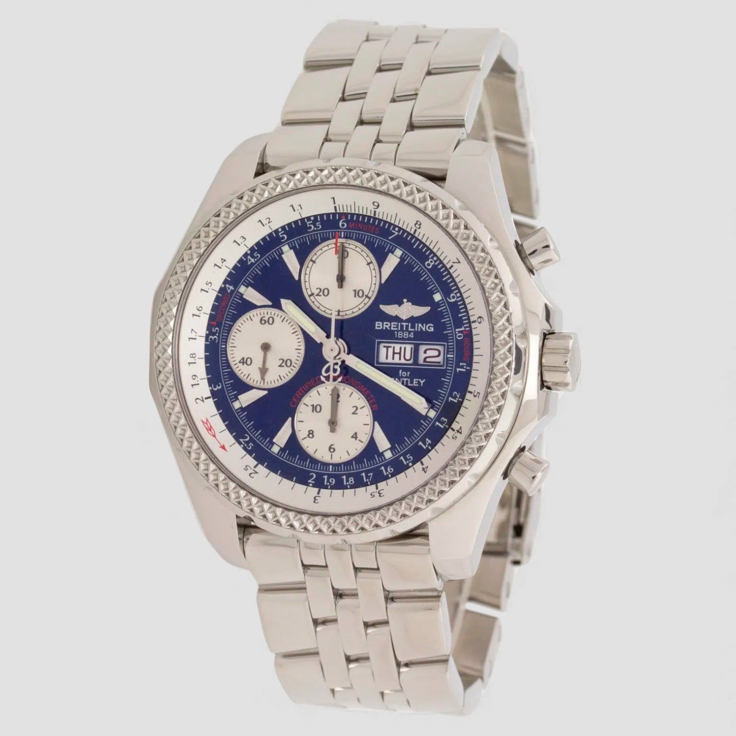 Bentley Motors GT Blue Dial Watch