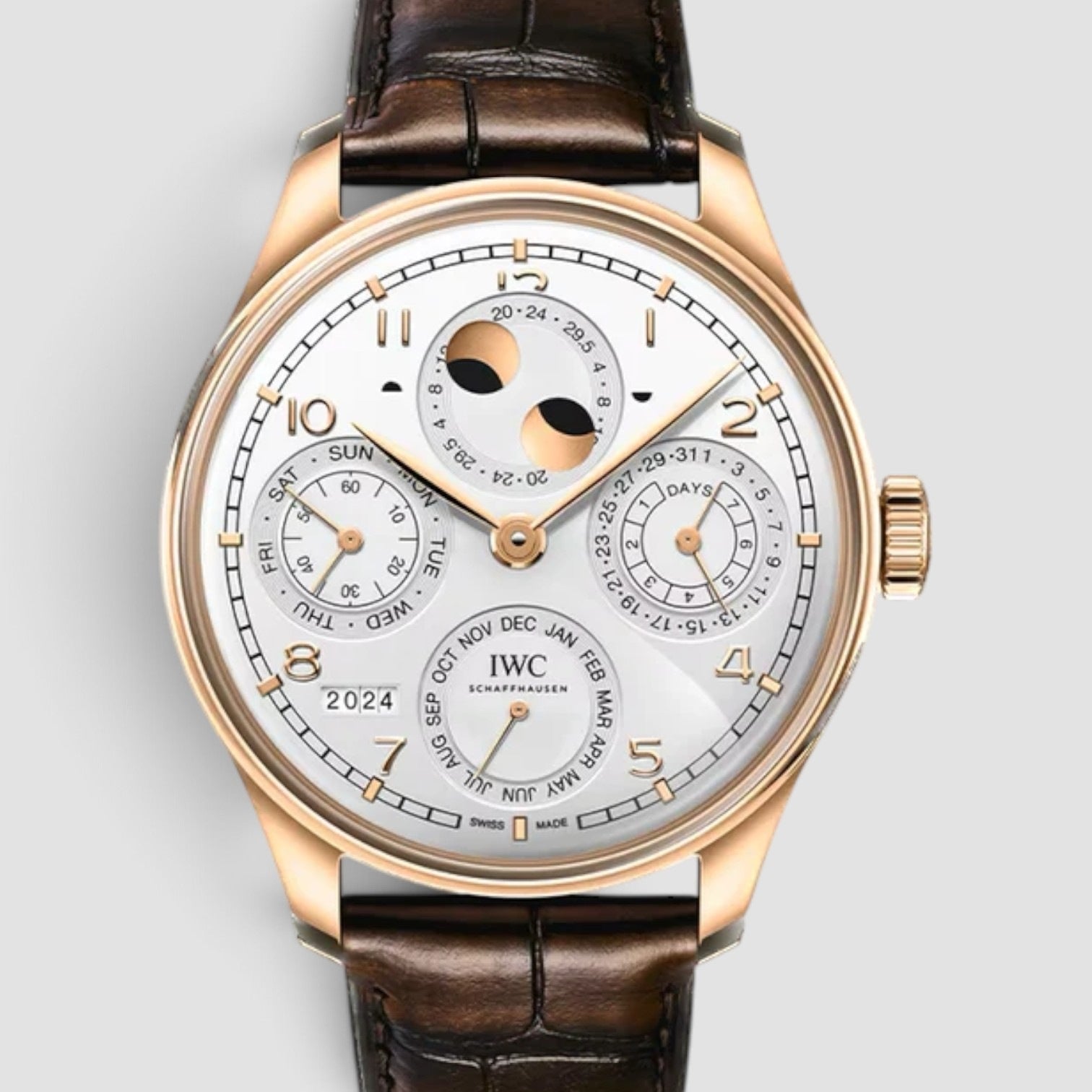 Portugieser Perpetual Calendar Moon Phase 44mm Rose Gold