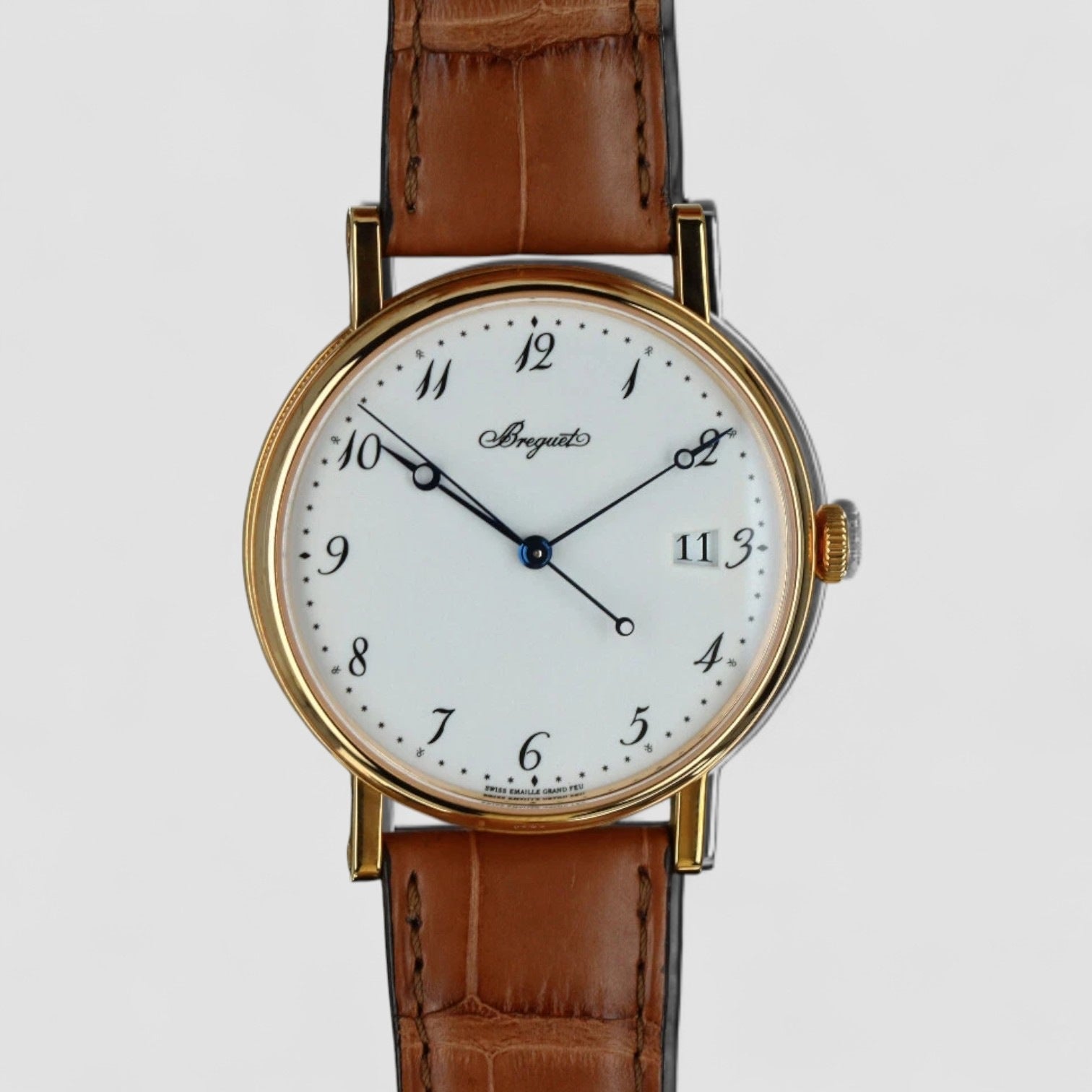 Automatic Enamel Dial 18K Rose Gold