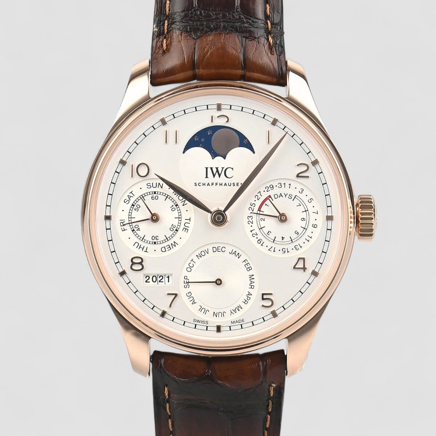 Portuguese Perpetual Calendar 18K Rose Gold