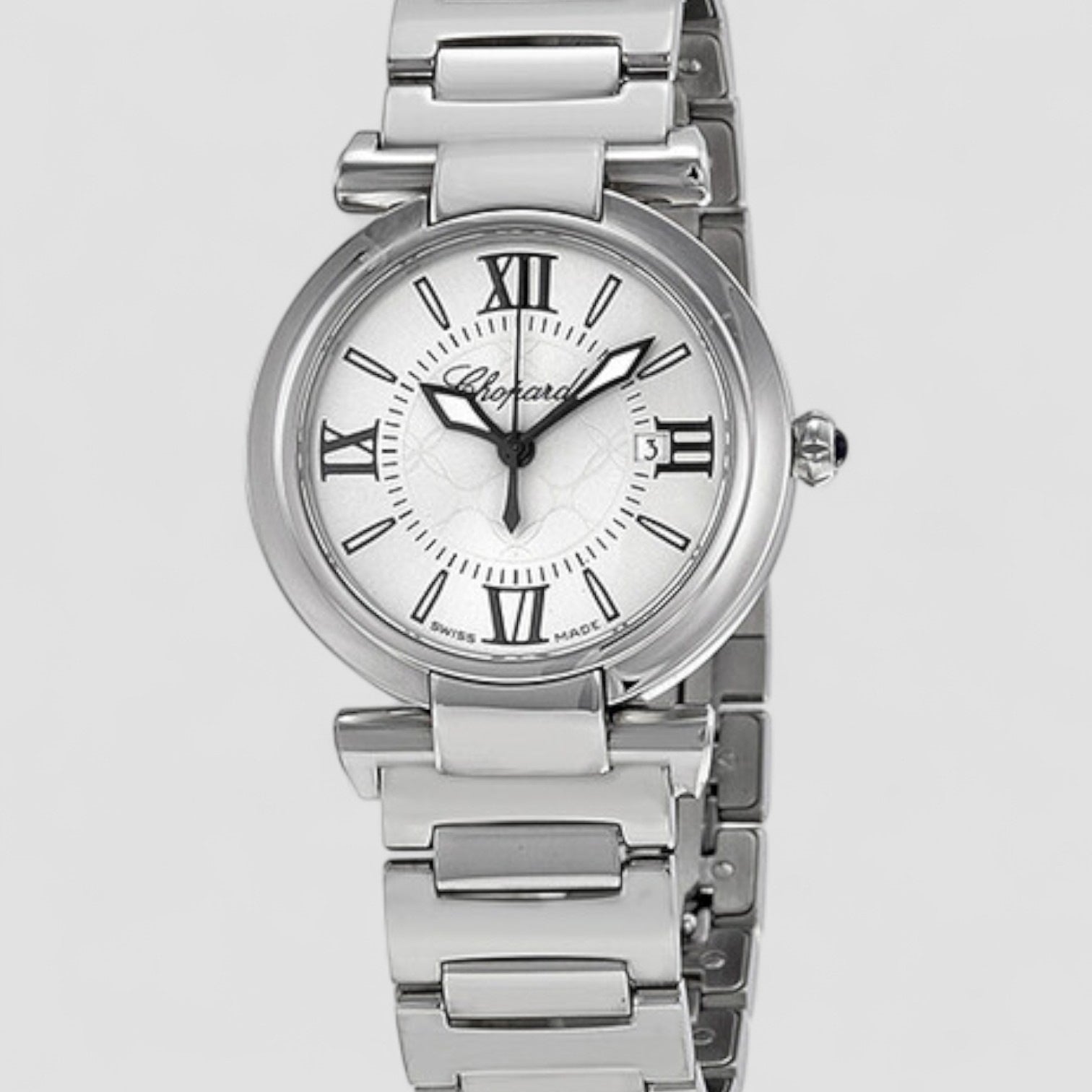 Imperiale Silver Dial Stainless Steel Ladies Watch