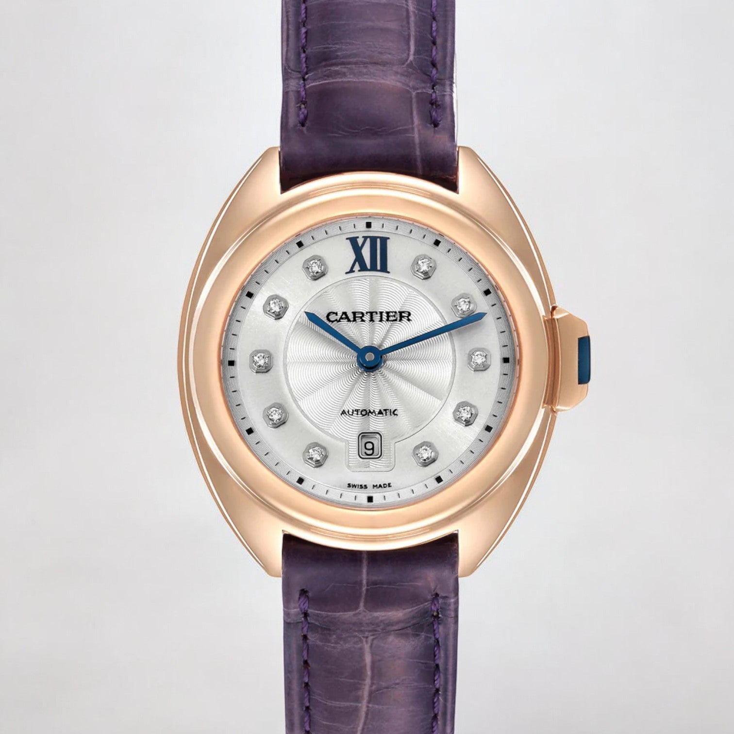 Clé De Cartier Rose Gold Automatic Diamond