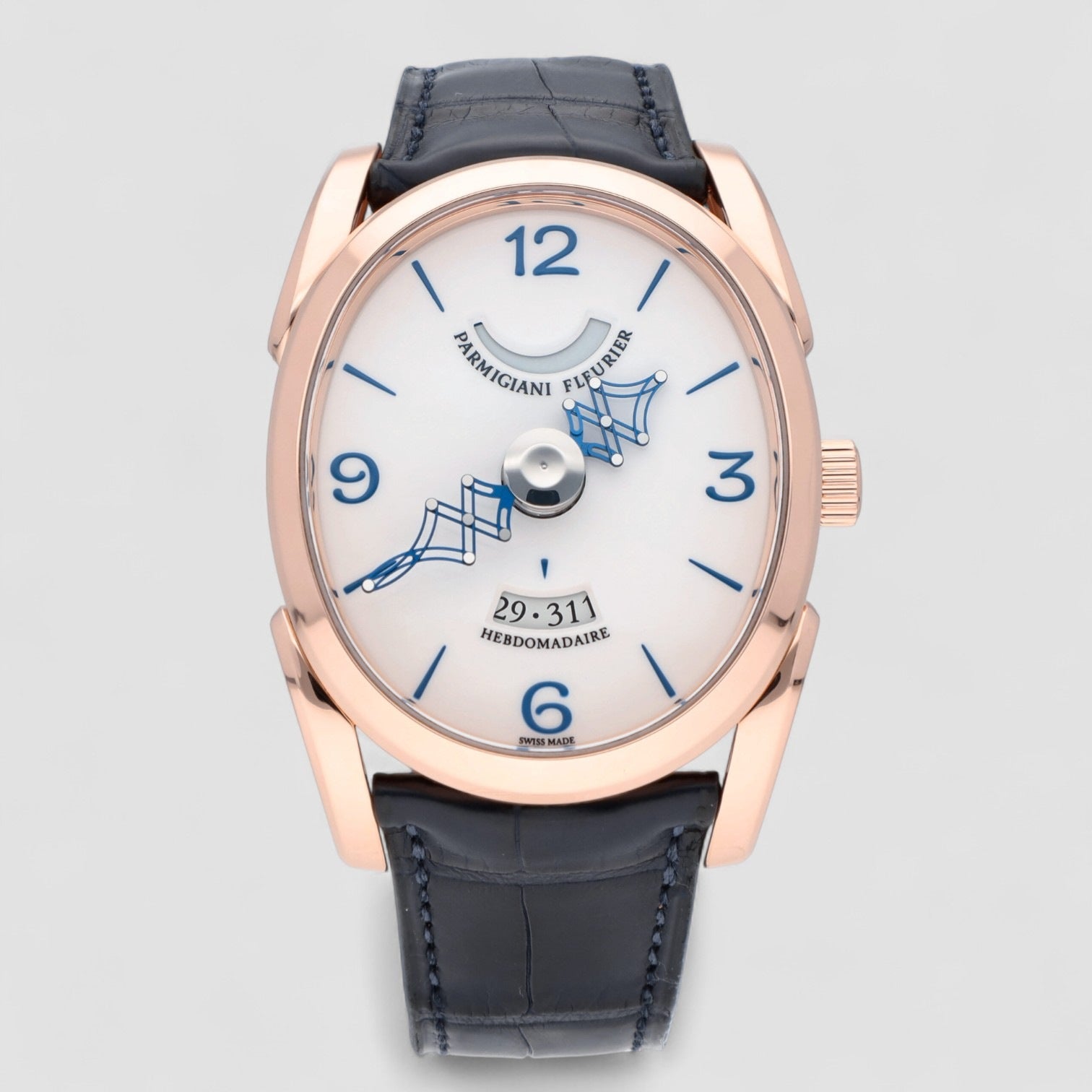 Ovale Pantographe 8-Day Men’s Watch