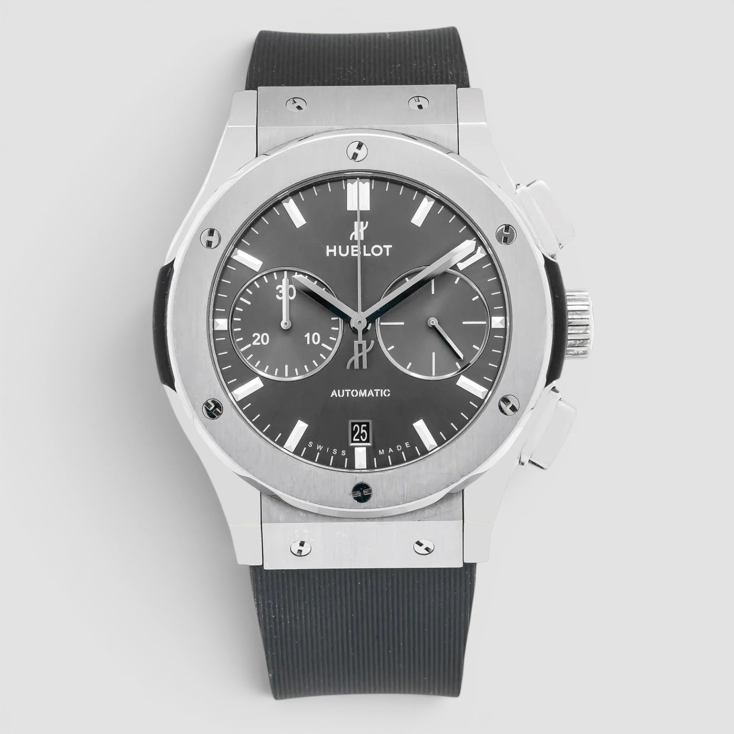 Classic Fusion Racing Grey Chronograph Titanium