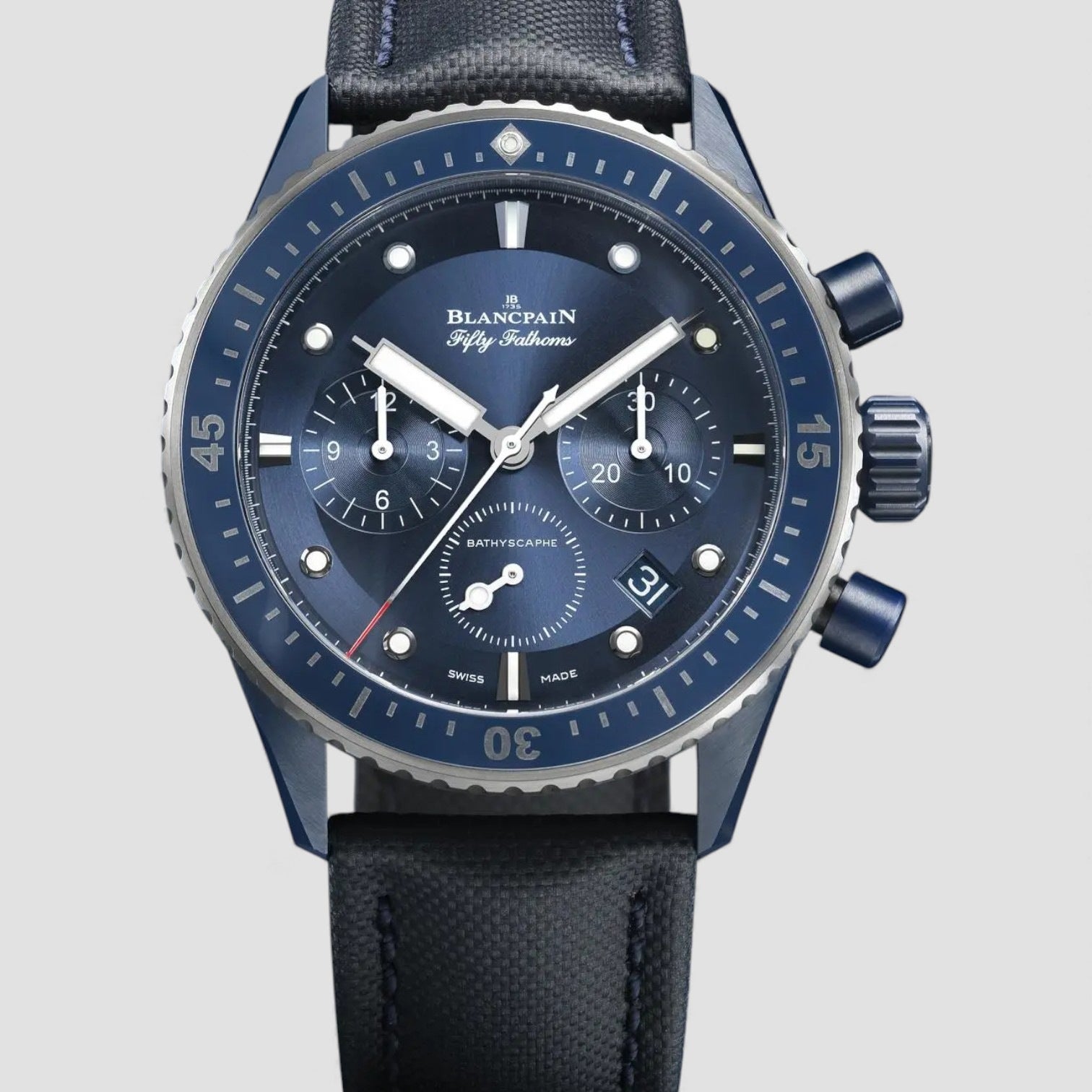 Fifty Fathoms Bathyscaphe Blue Dial